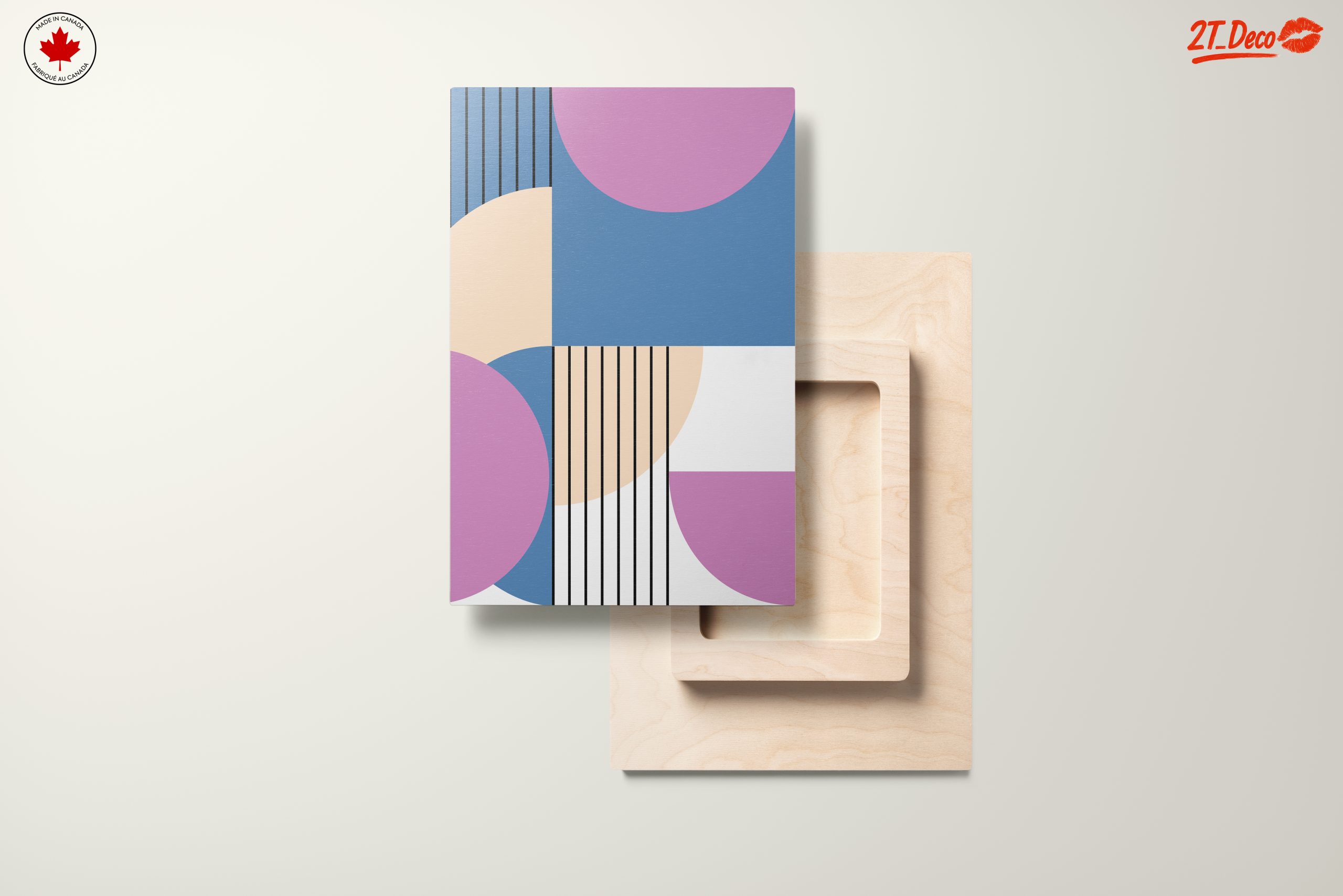 Modern Geometric Abstract Artwork 5 - Image 11