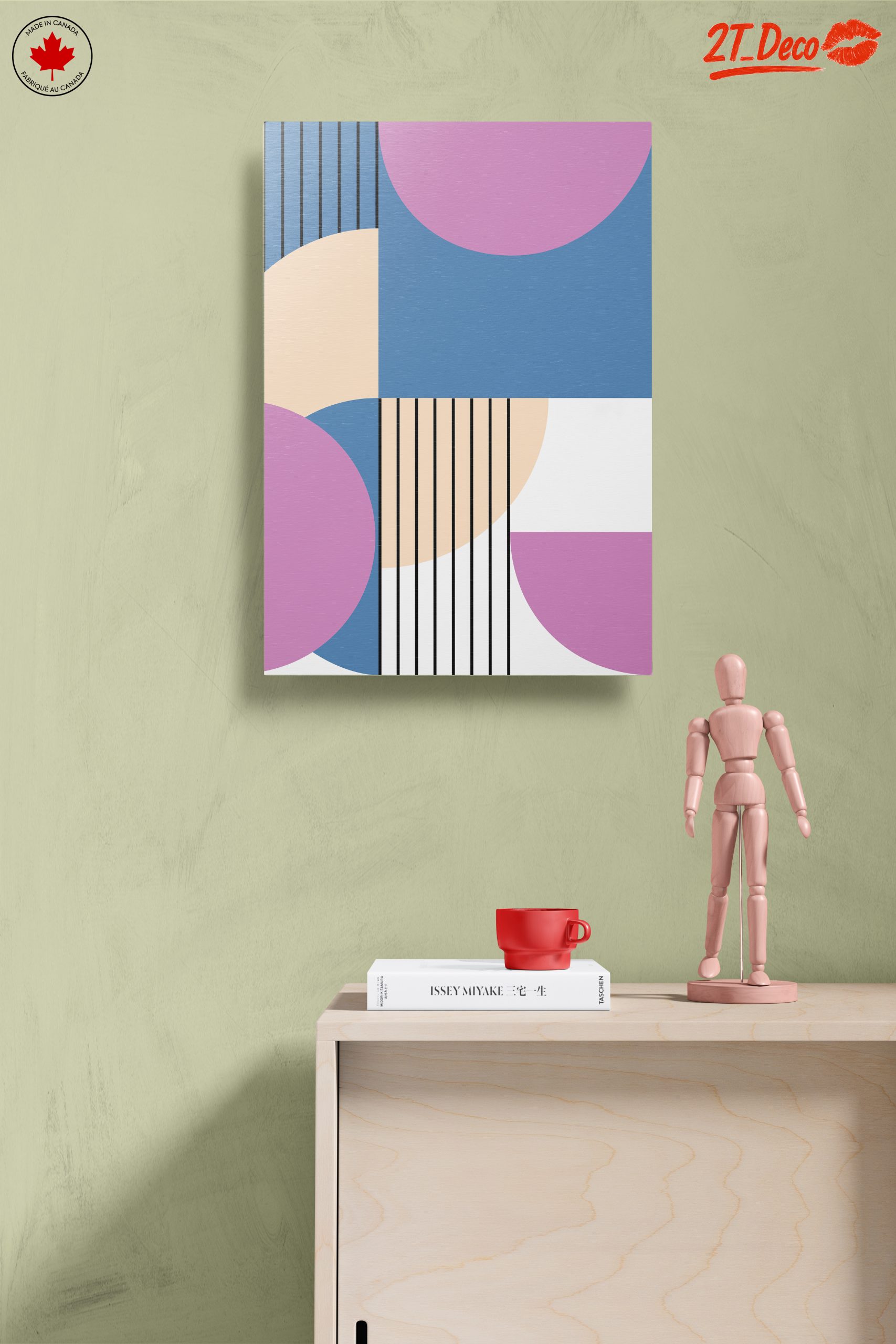 Modern Geometric Abstract Artwork 5 - Image 14