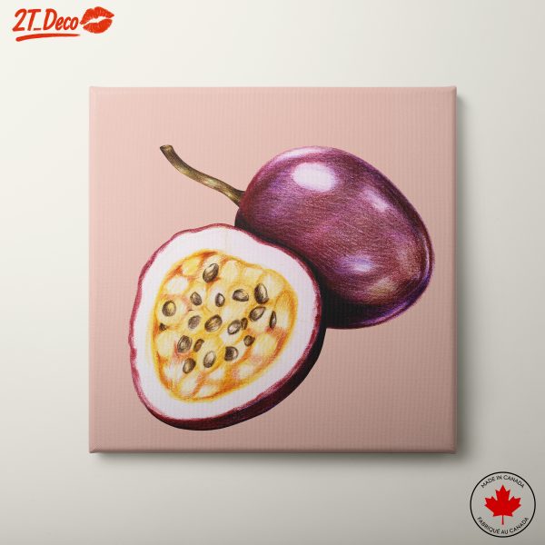 Detailed Fruit Botanical Illustration