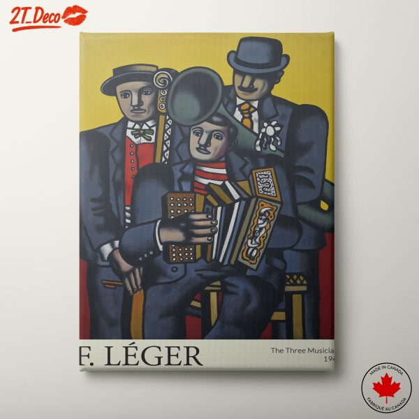 The Three Musicians by Fernand Léger