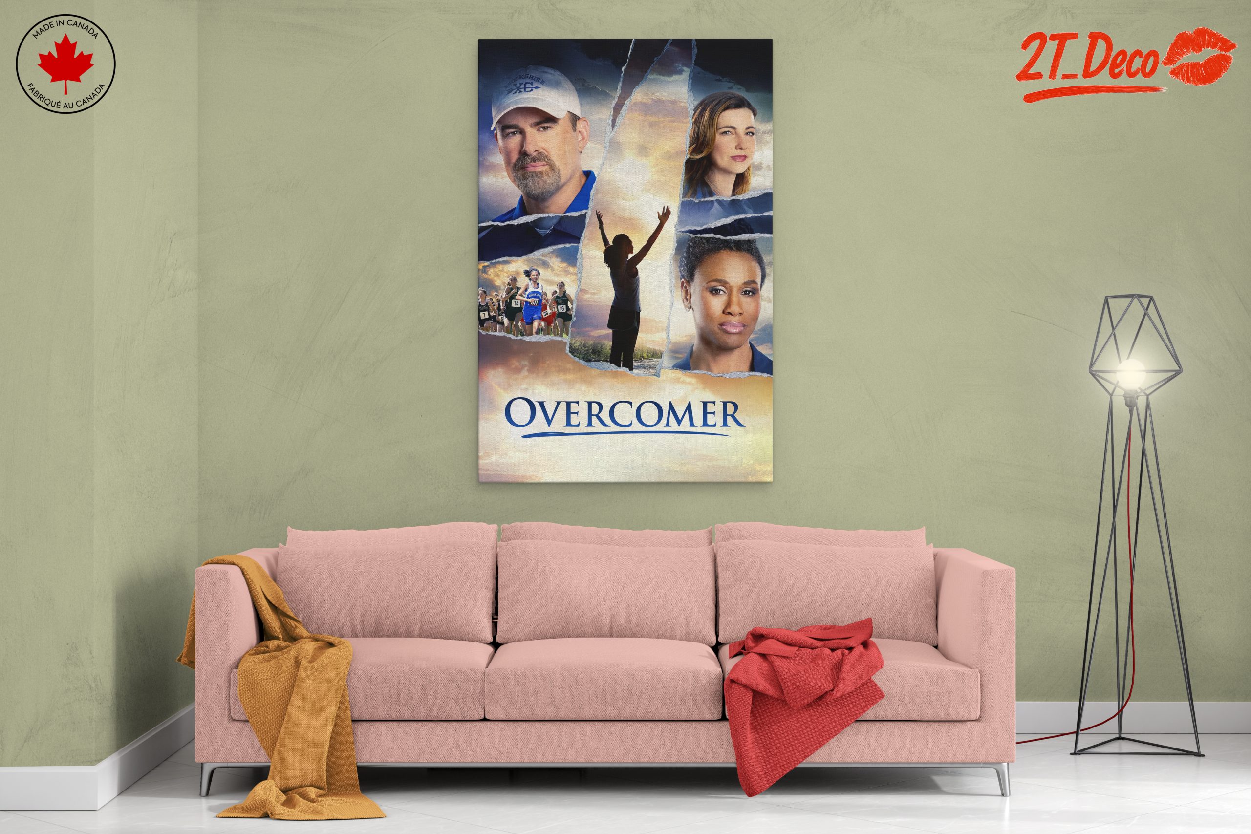 Overcomer Motivational Artwork Featuring Inspirational Themes - Image 2