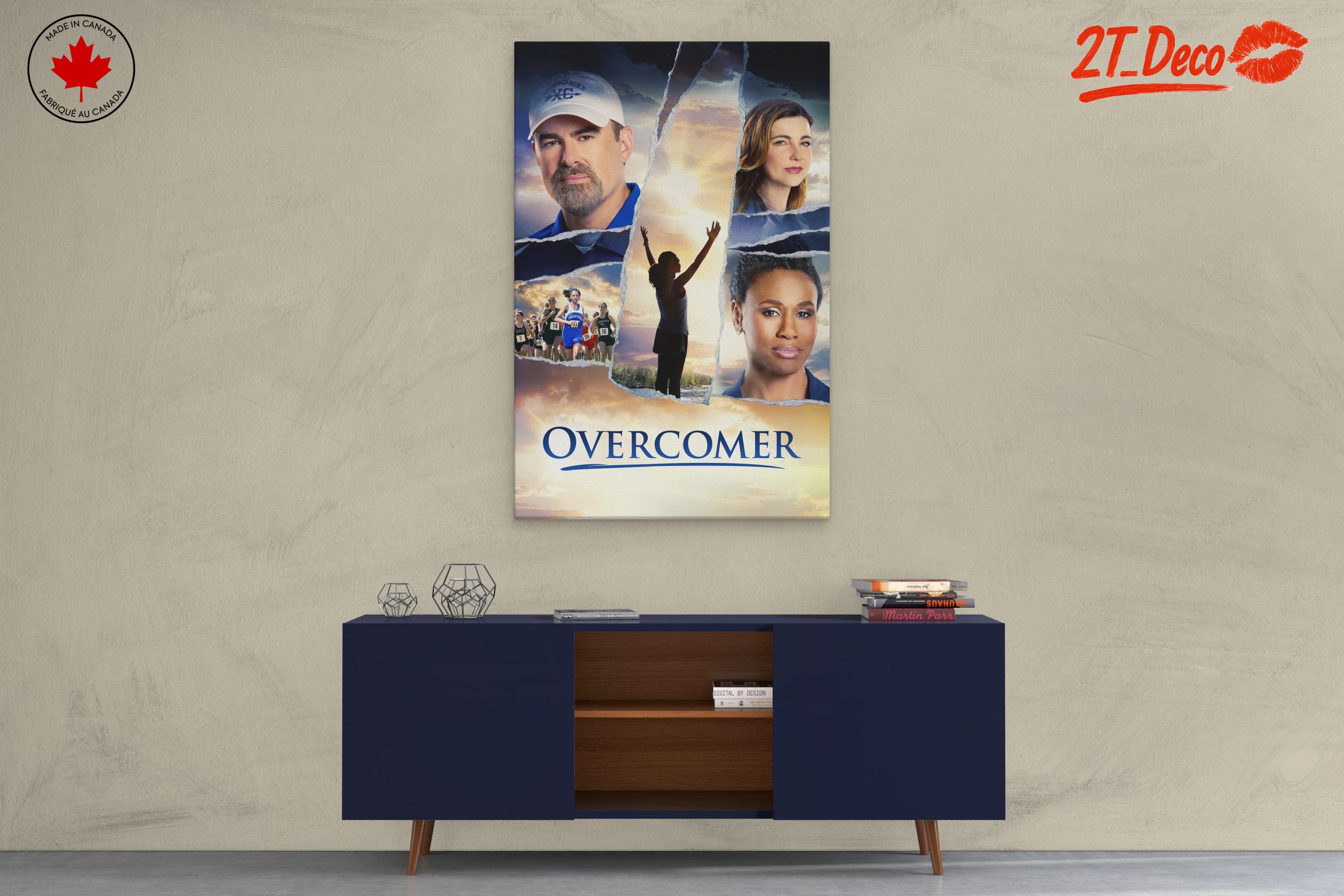 Overcomer Motivational Artwork Featuring Inspirational Themes - Image 3