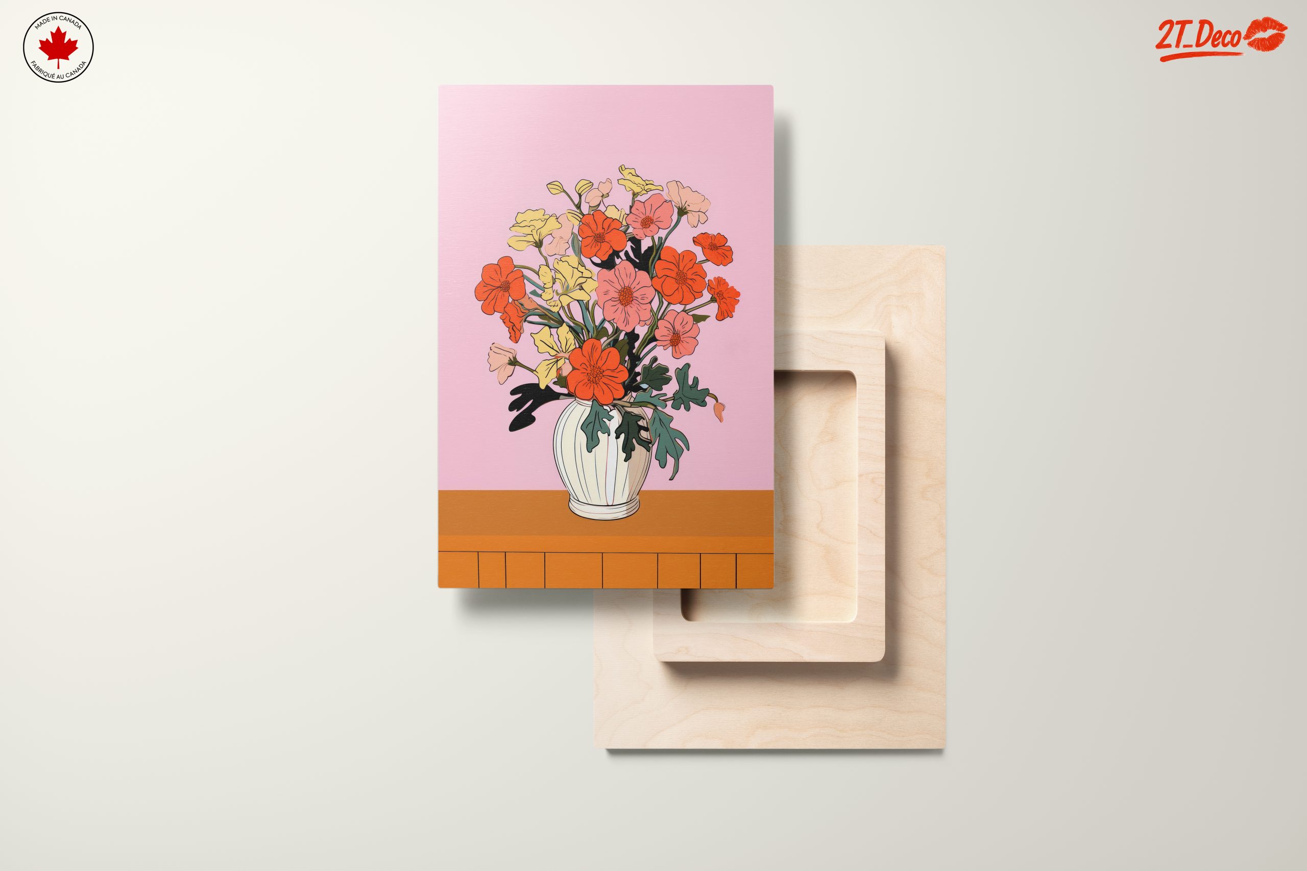 Colorful Floral Arrangement in a Vase - Image 11