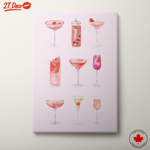 Stylized Beverage Illustrations