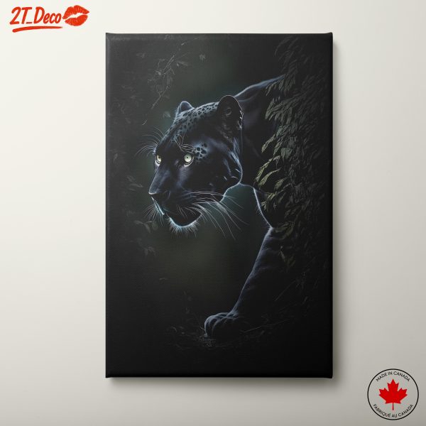 Striking Black Panther Artwork