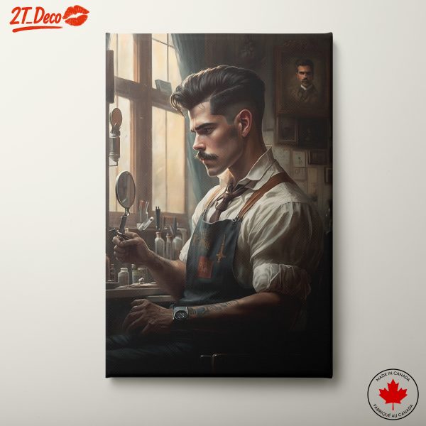 Vintage Barber in a Classic Setting