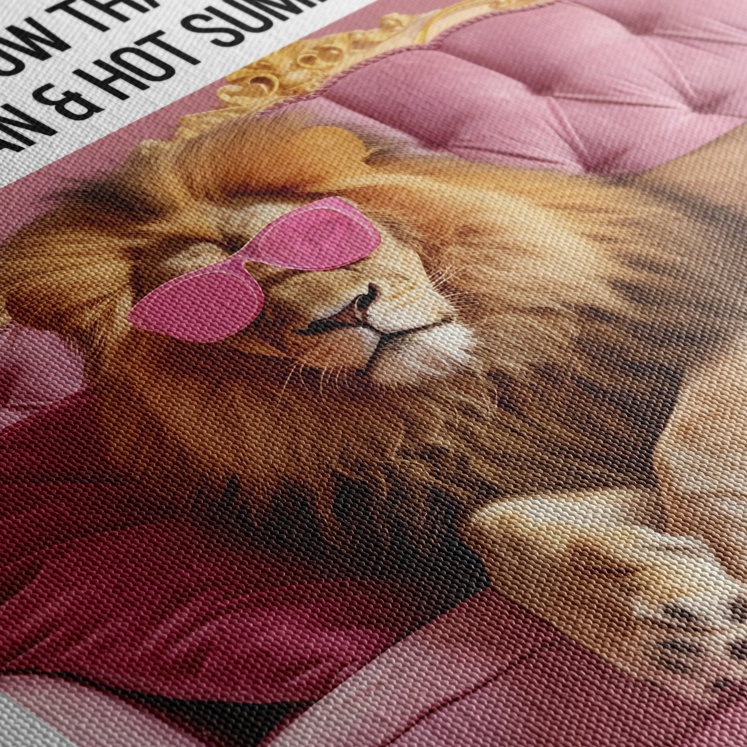 Lion in Sunglasses Embracing Summer Vibes - Image 5