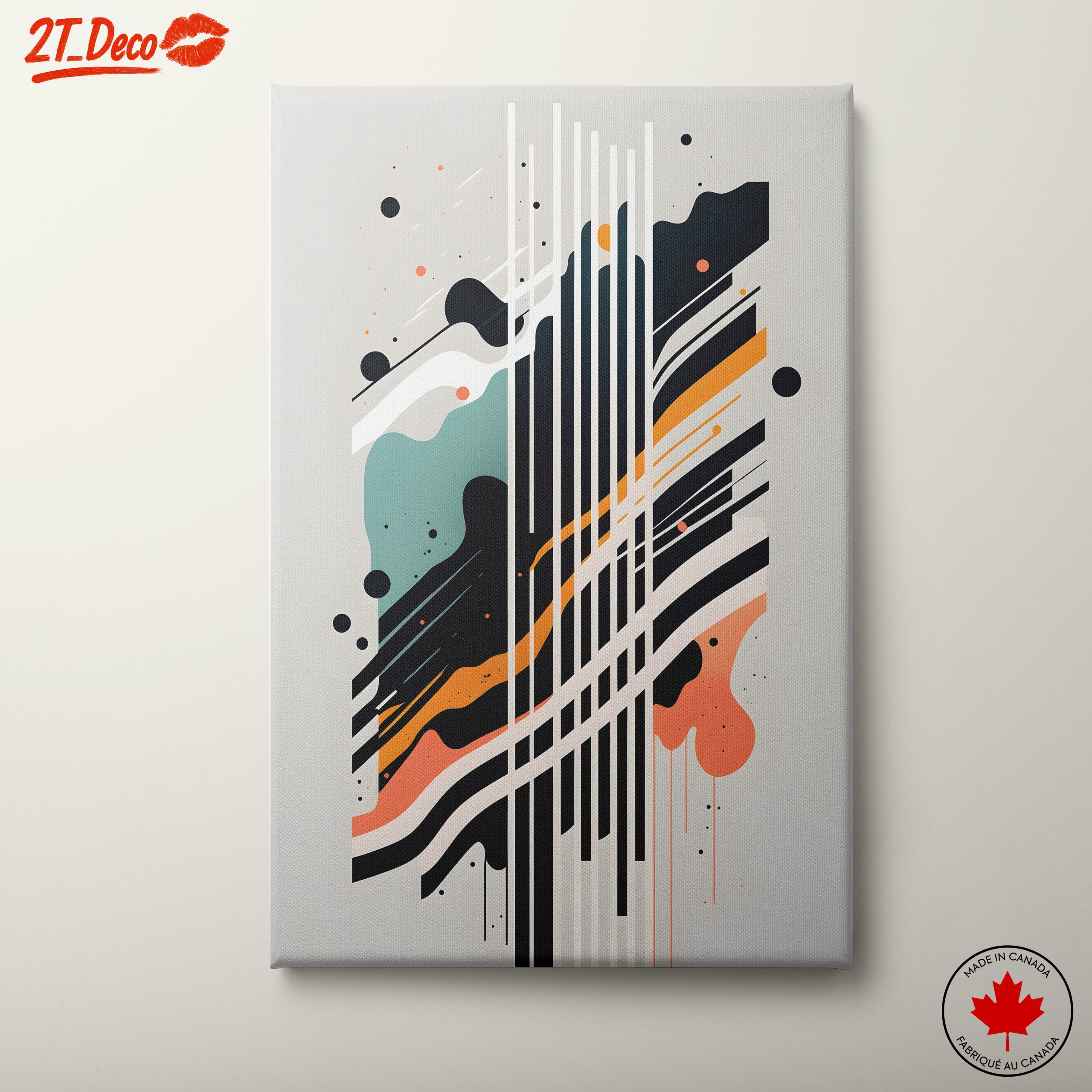 Dynamic Colorful Abstract Cloud Art Design