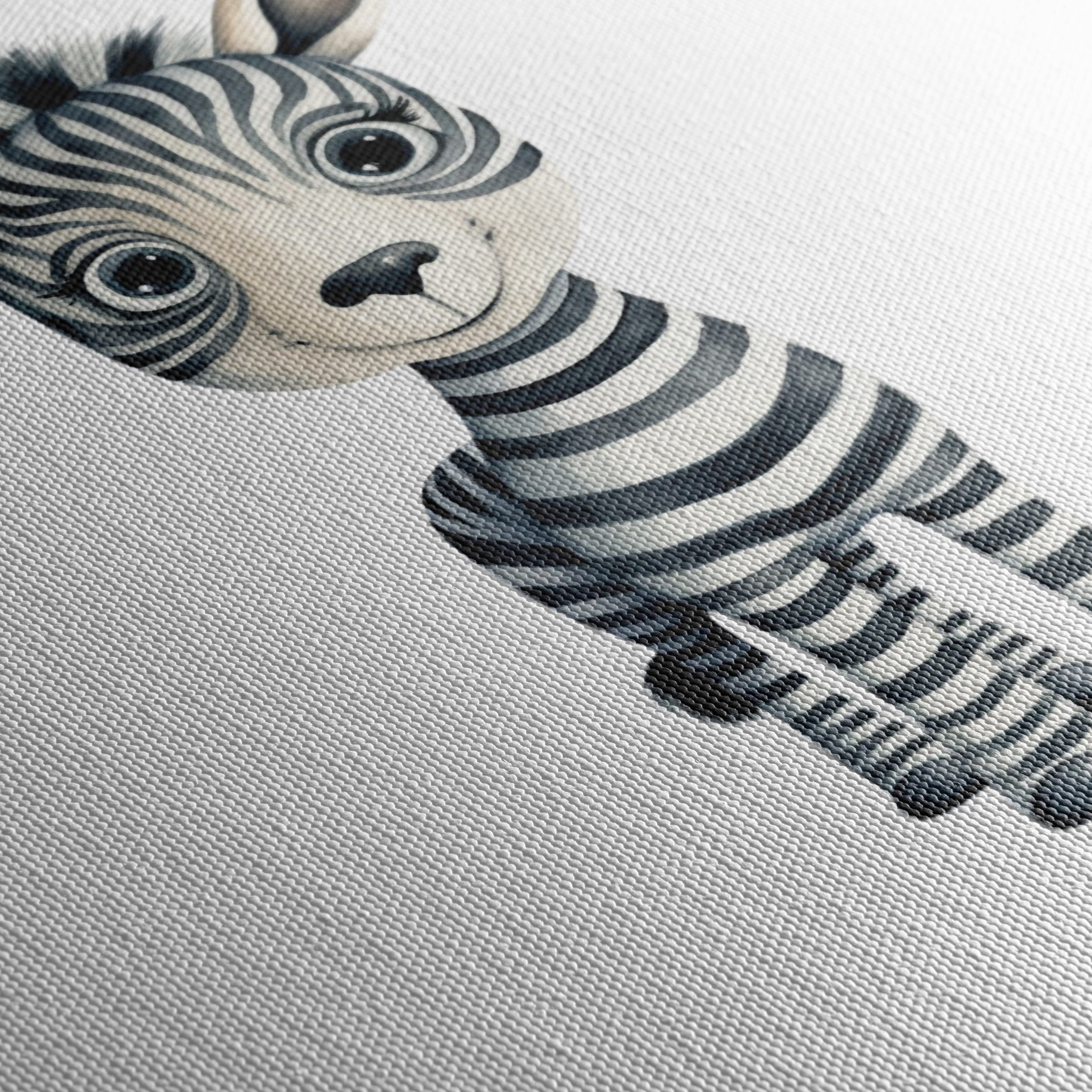 Adorable Cartoon Zebra Character Art - Image 5