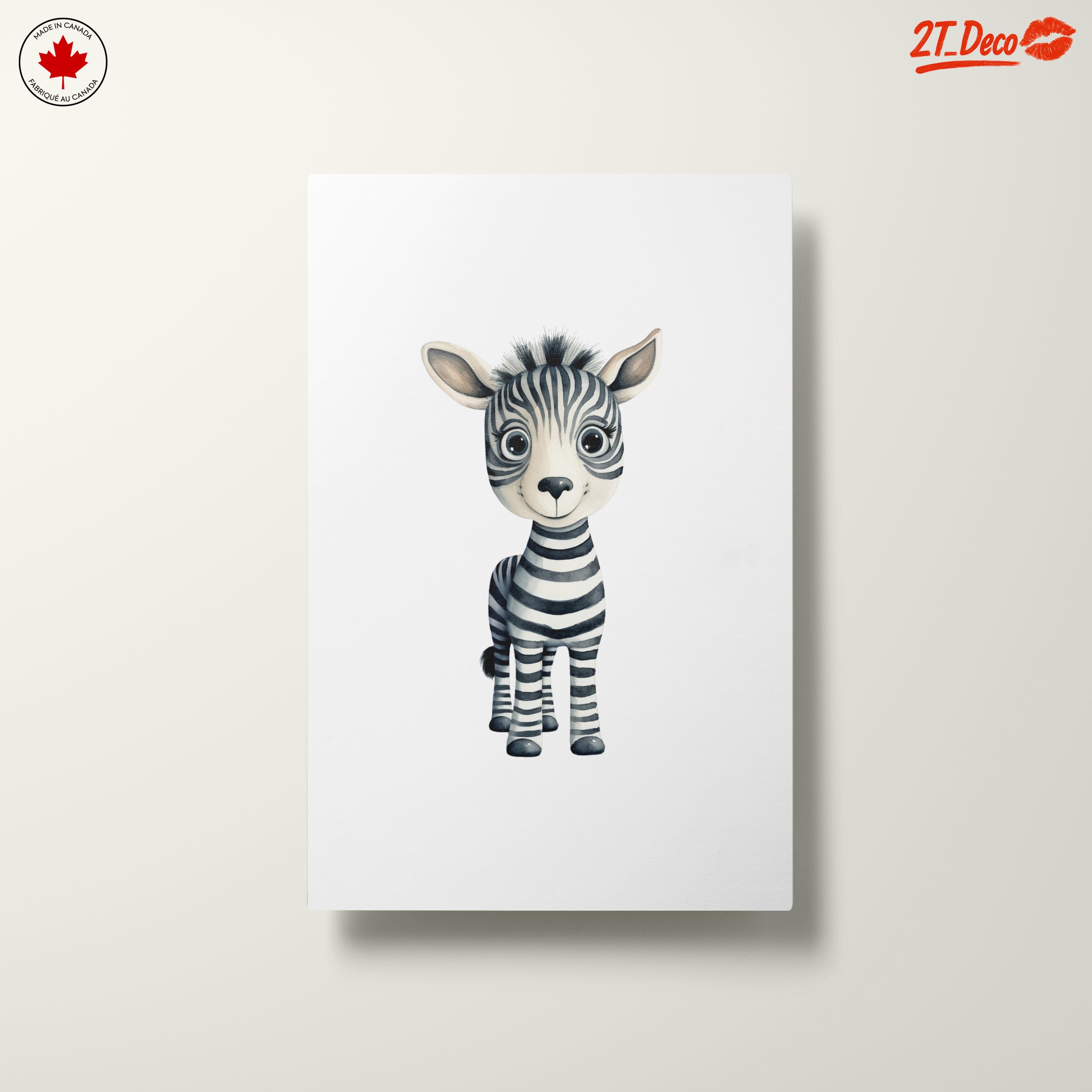 Adorable Cartoon Zebra Character Art - Image 10