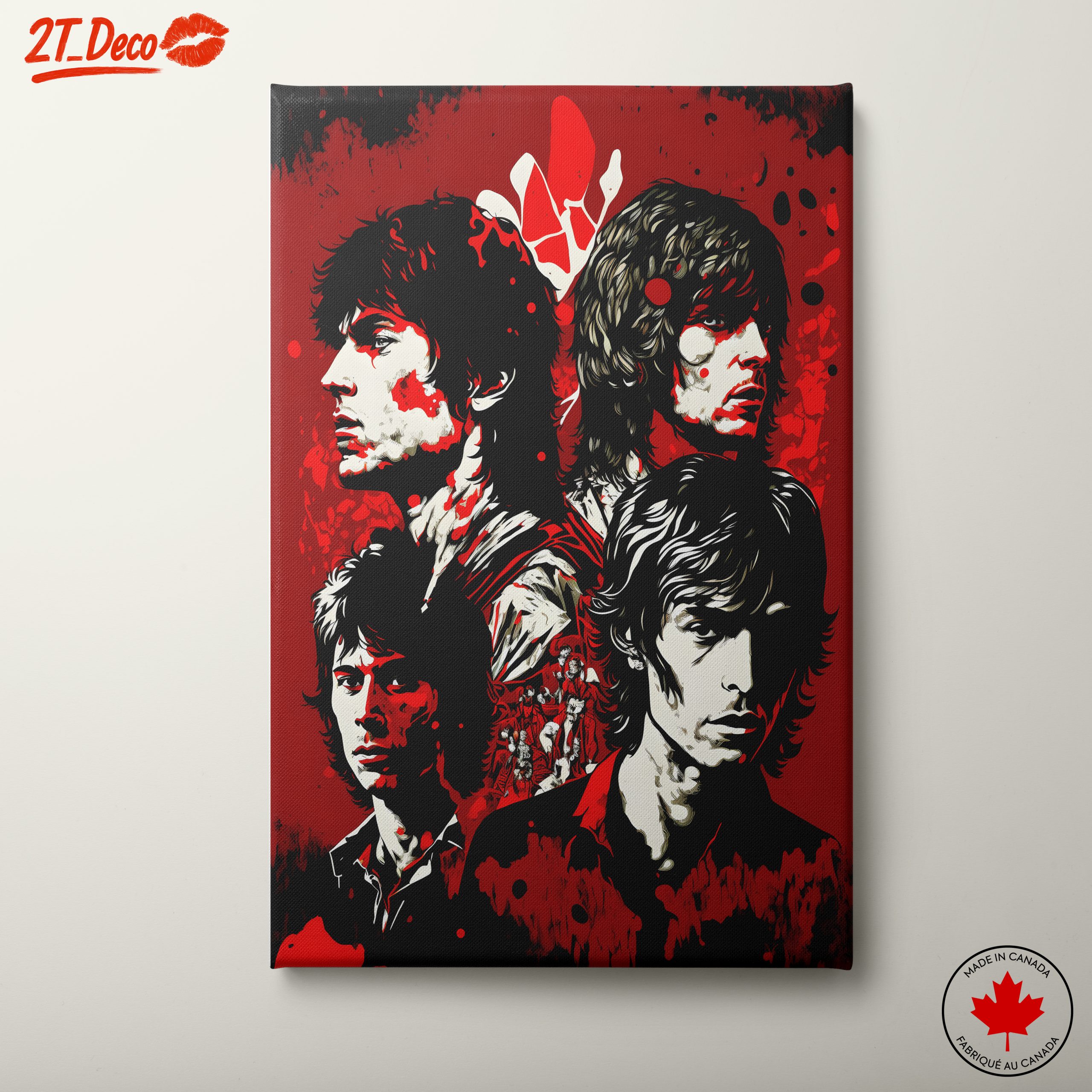 Stylized Artistic Representation of Music Icons