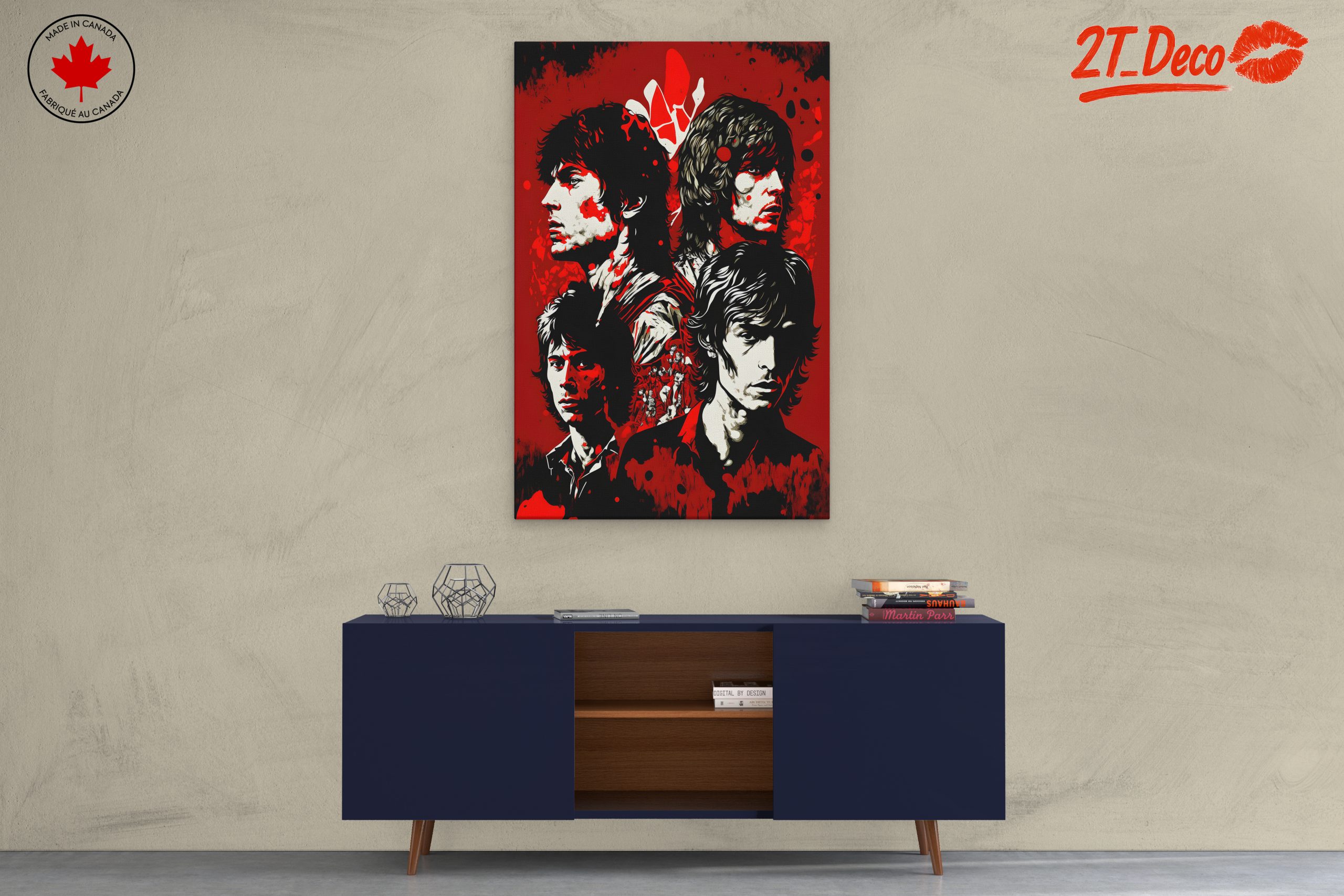 Stylized Artistic Representation of Music Icons - Image 3