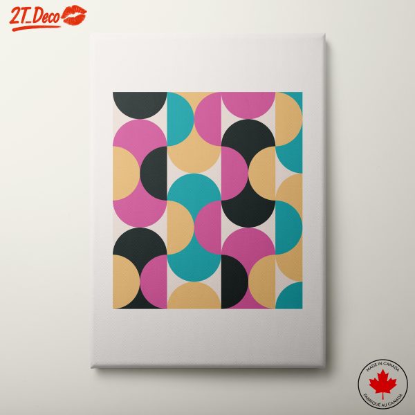Vibrant Geometric Abstract Artwork 3