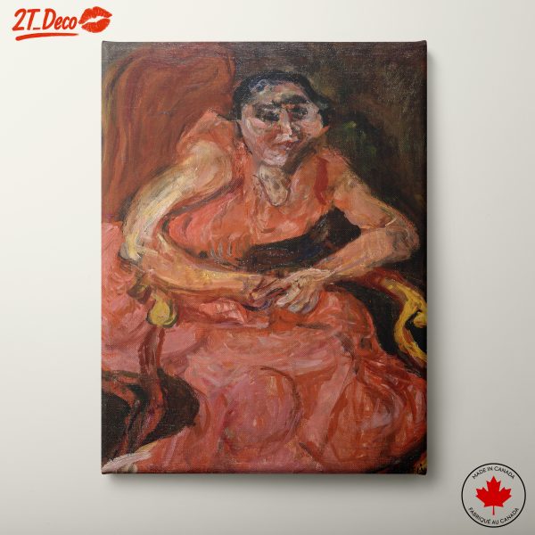 Emotive Portrait of a Seated Woman