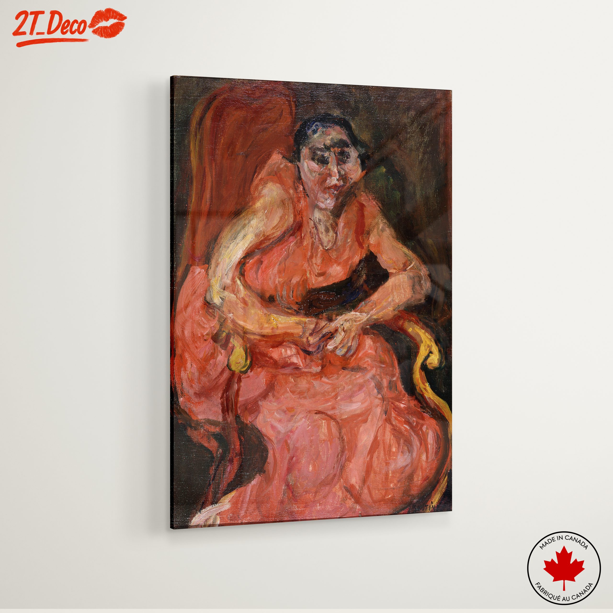 Emotive Portrait of a Seated Woman - Image 6