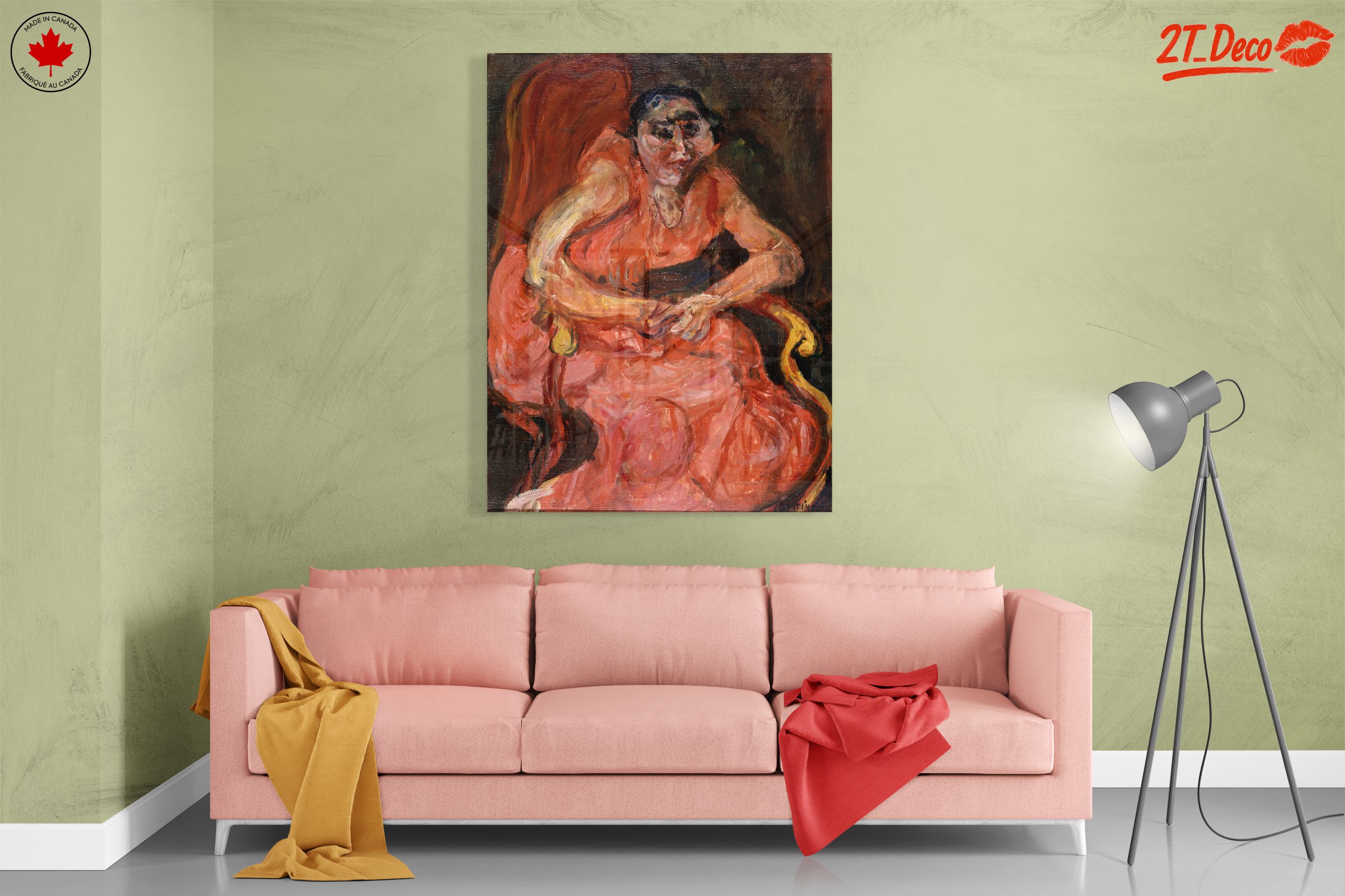 Emotive Portrait of a Seated Woman - Image 7