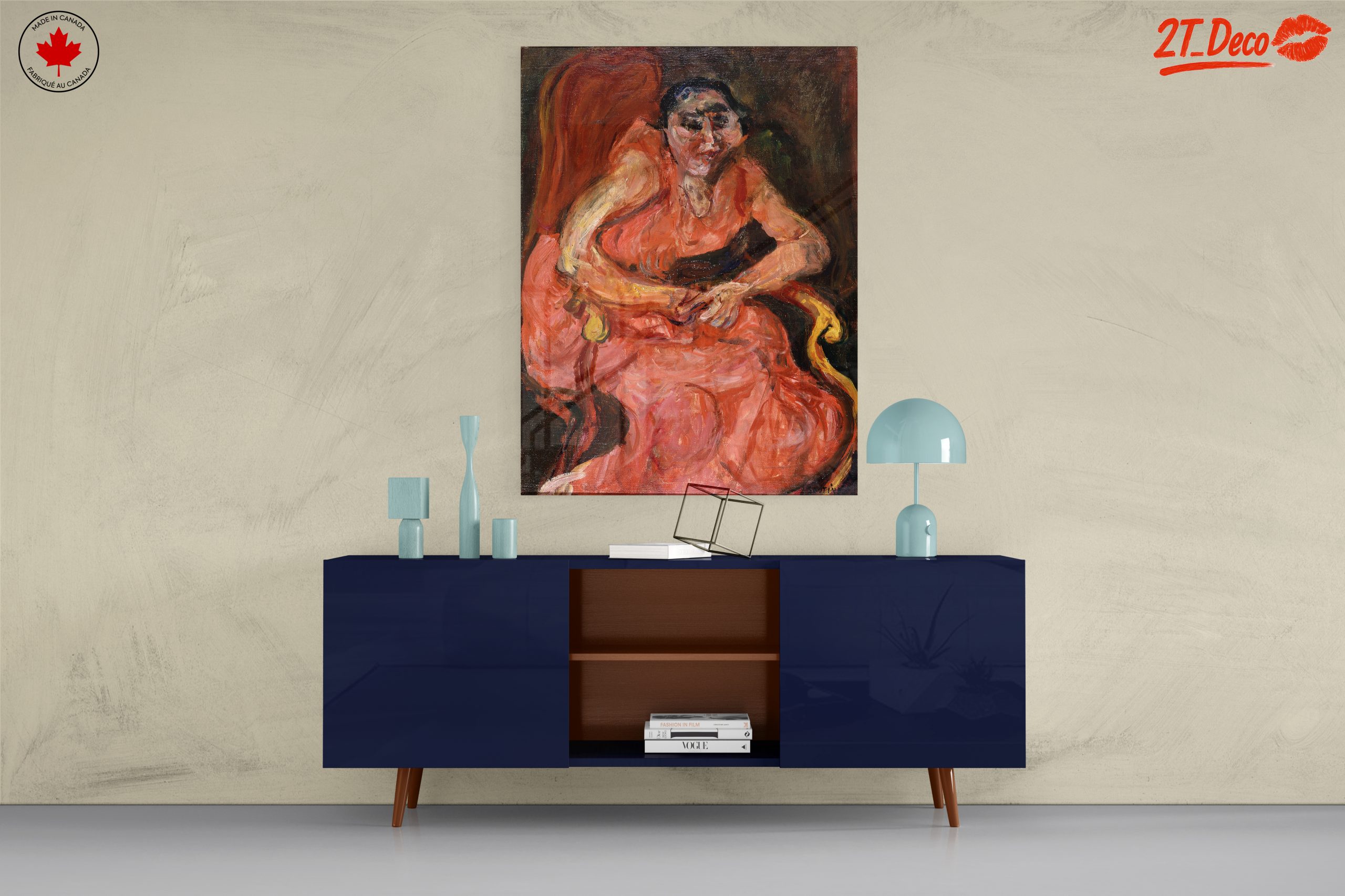 Emotive Portrait of a Seated Woman - Image 8