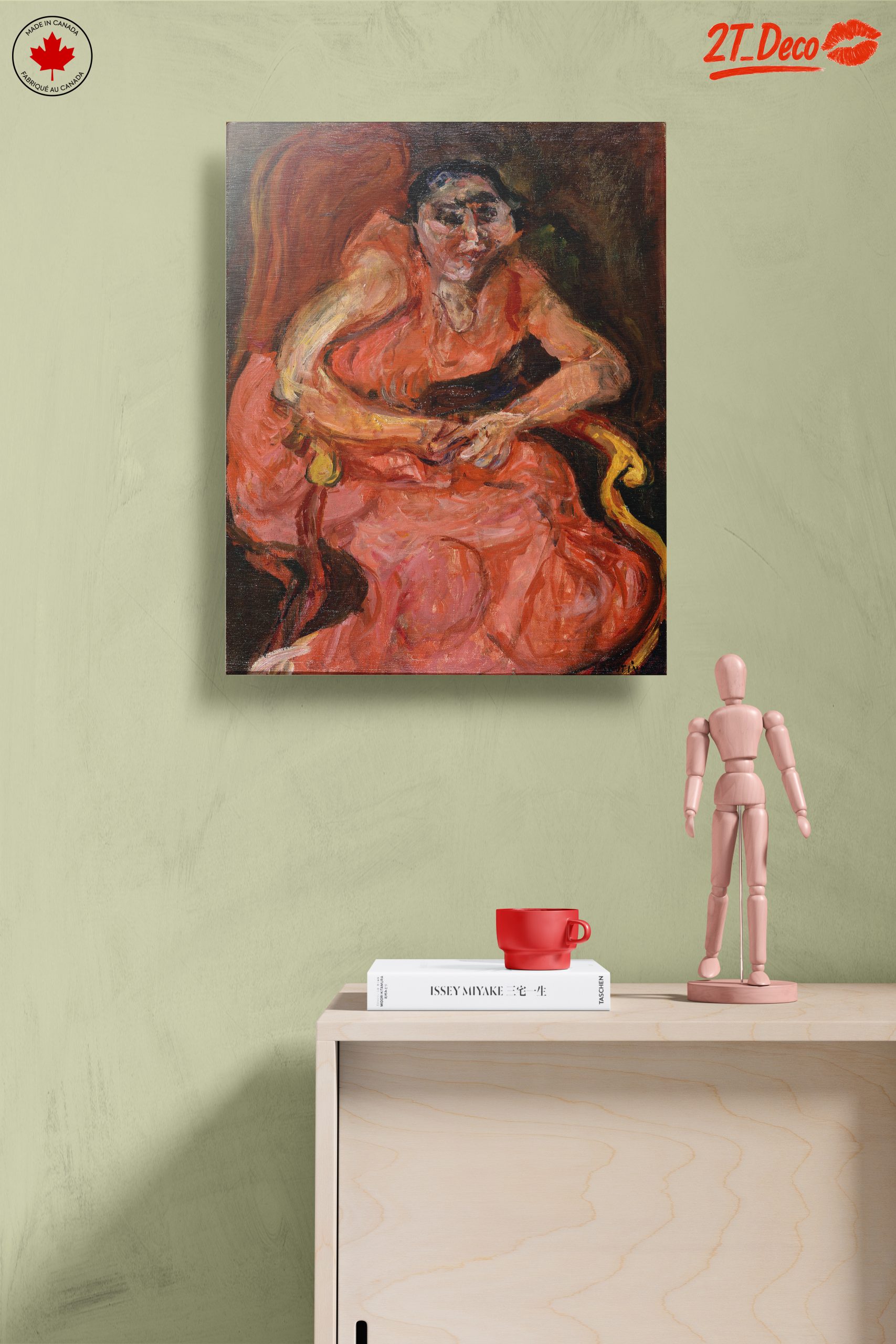 Emotive Portrait of a Seated Woman - Image 14