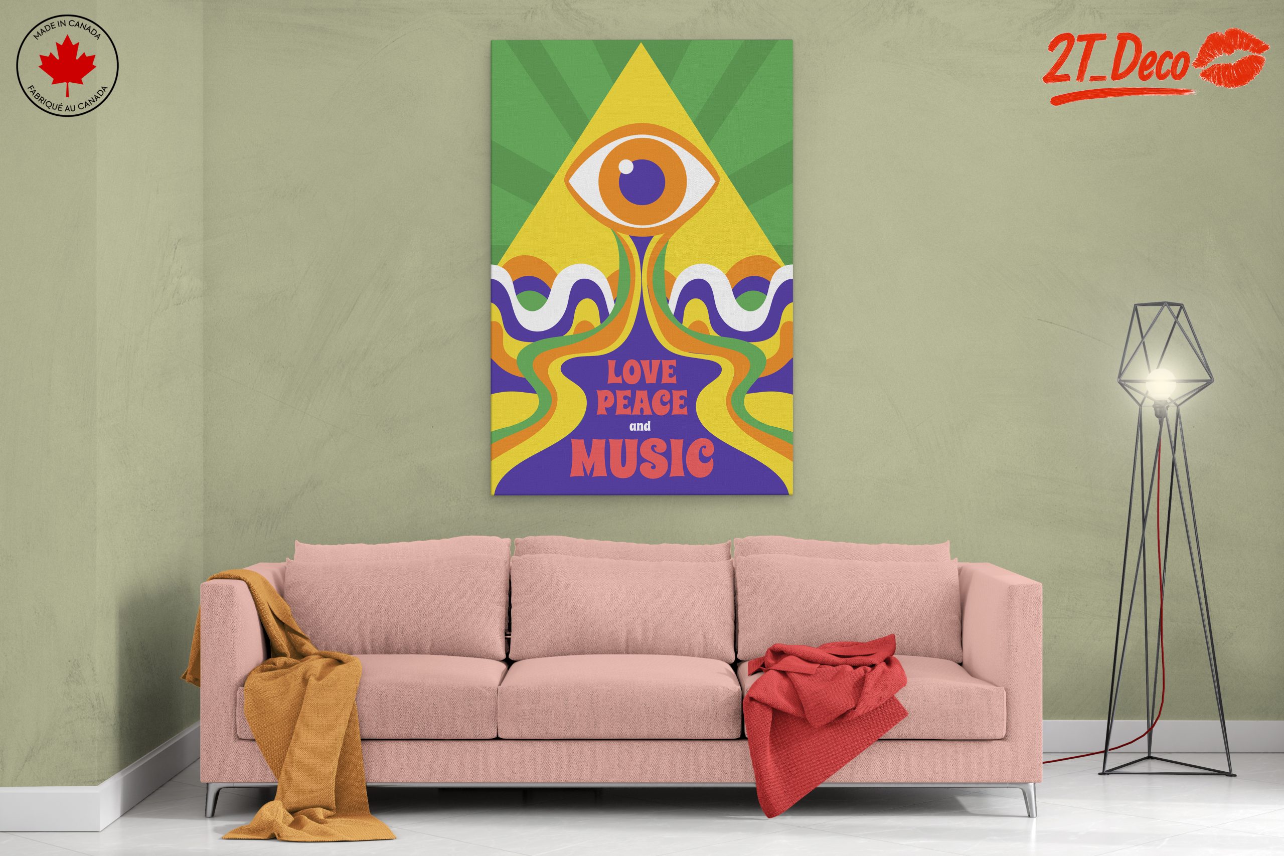 Colorful Eye-Catching Contemporary Pop Art - Image 2