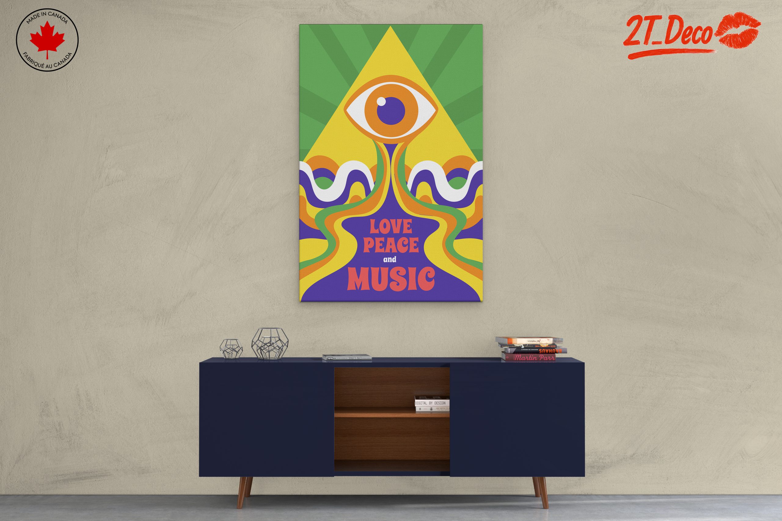 Colorful Eye-Catching Contemporary Pop Art - Image 3