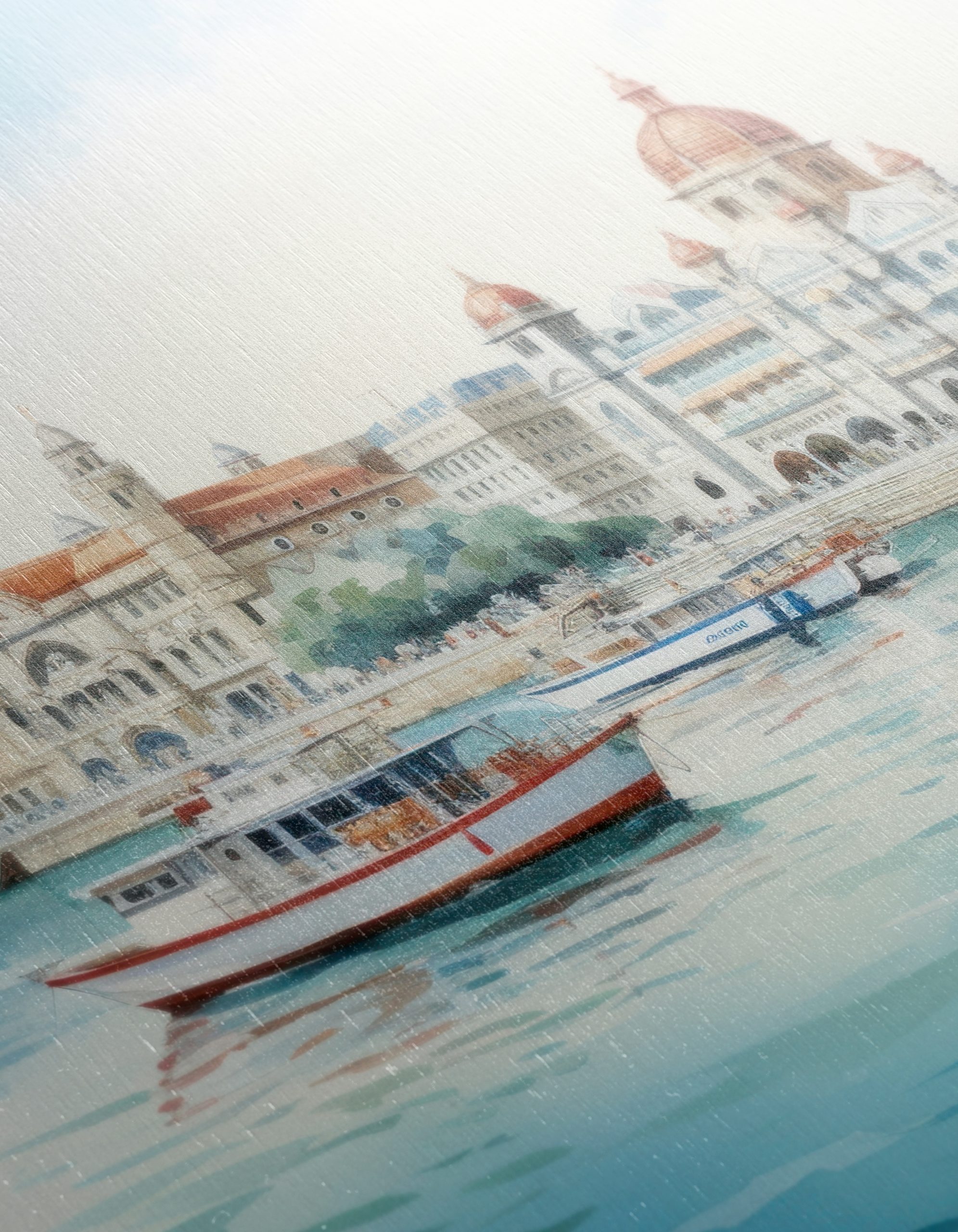 Peaceful Cityscape Over Water - Image 12