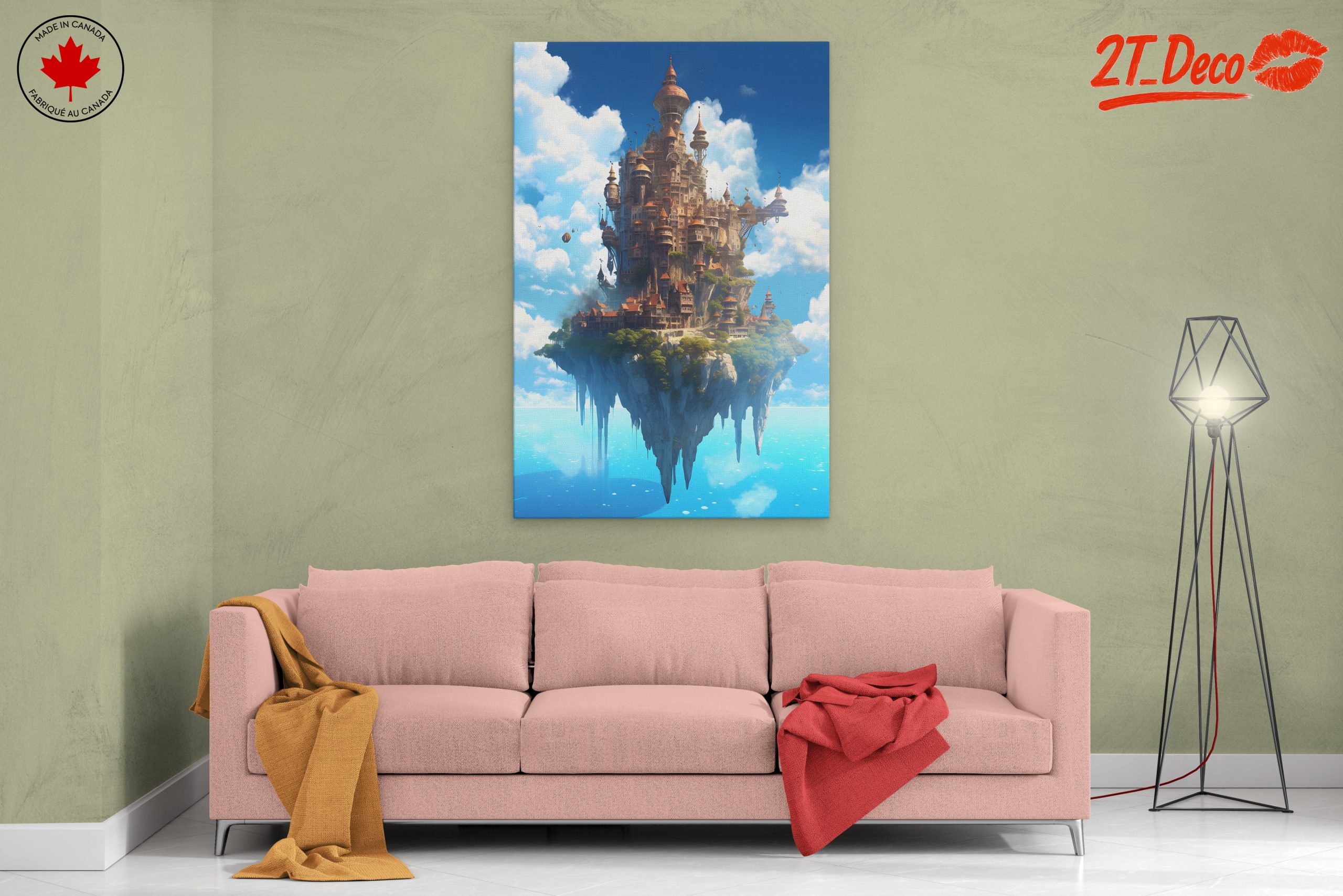 Floating Fantasy City in the Sky - Image 2