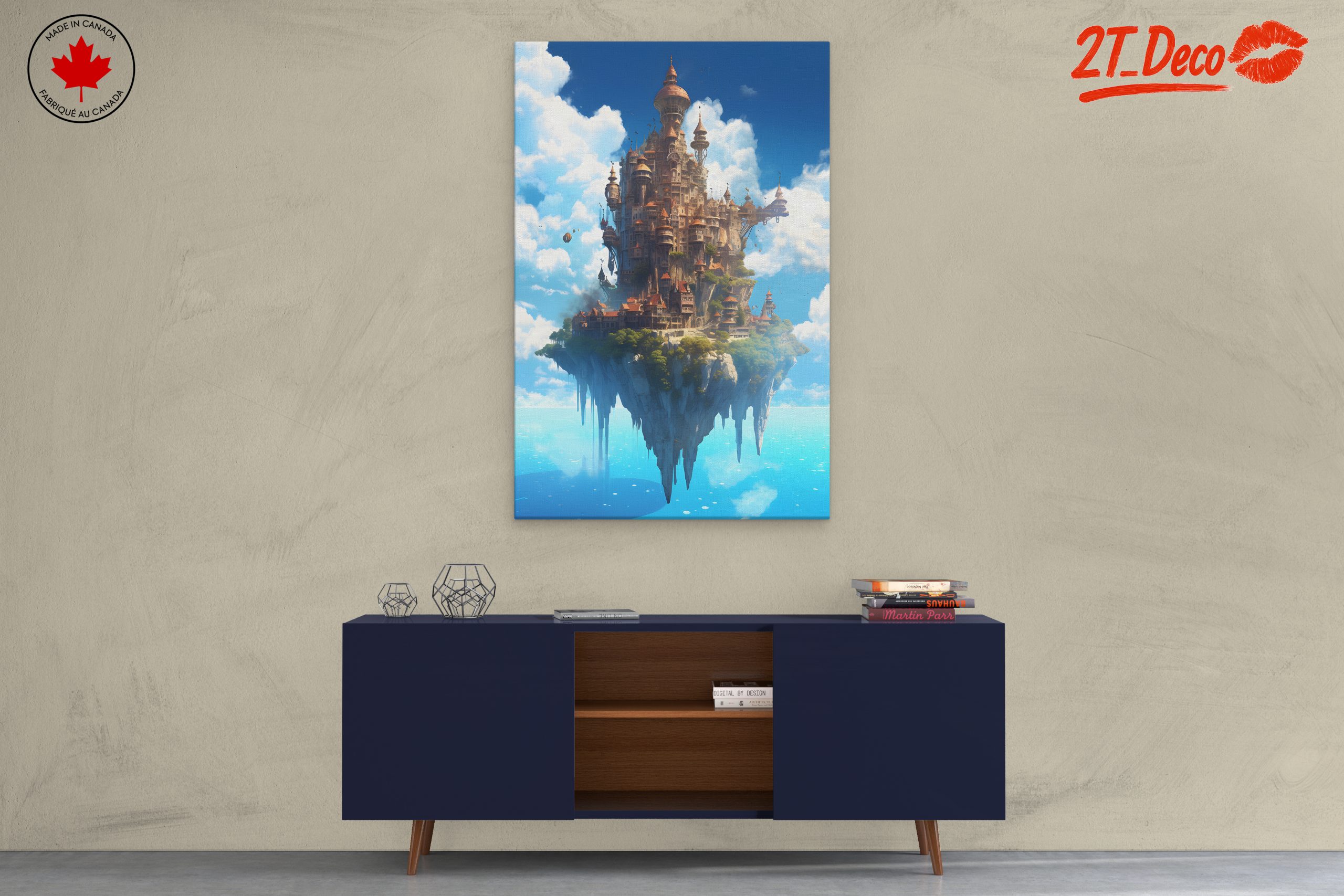 Floating Fantasy City in the Sky - Image 3