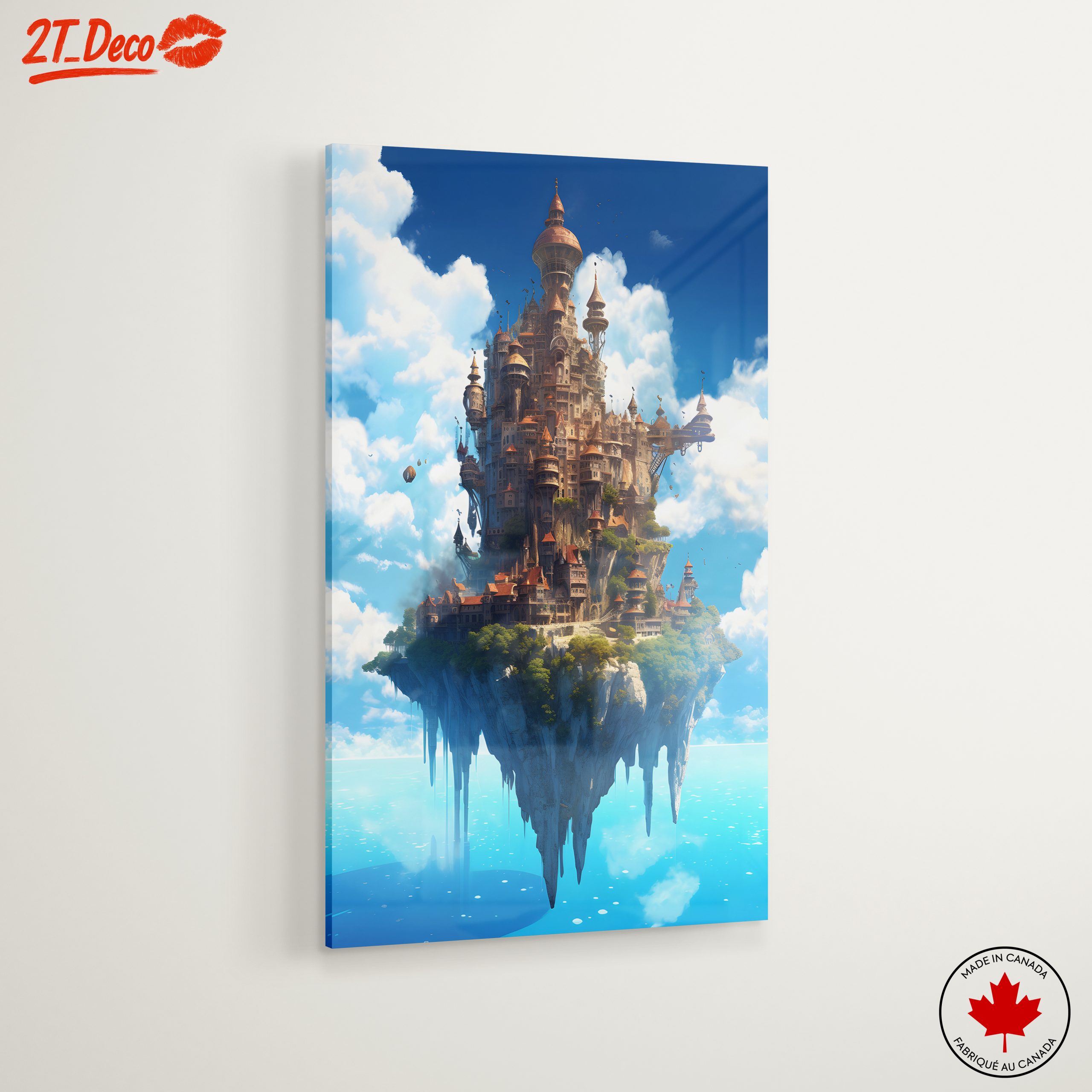 Floating Fantasy City in the Sky - Image 6