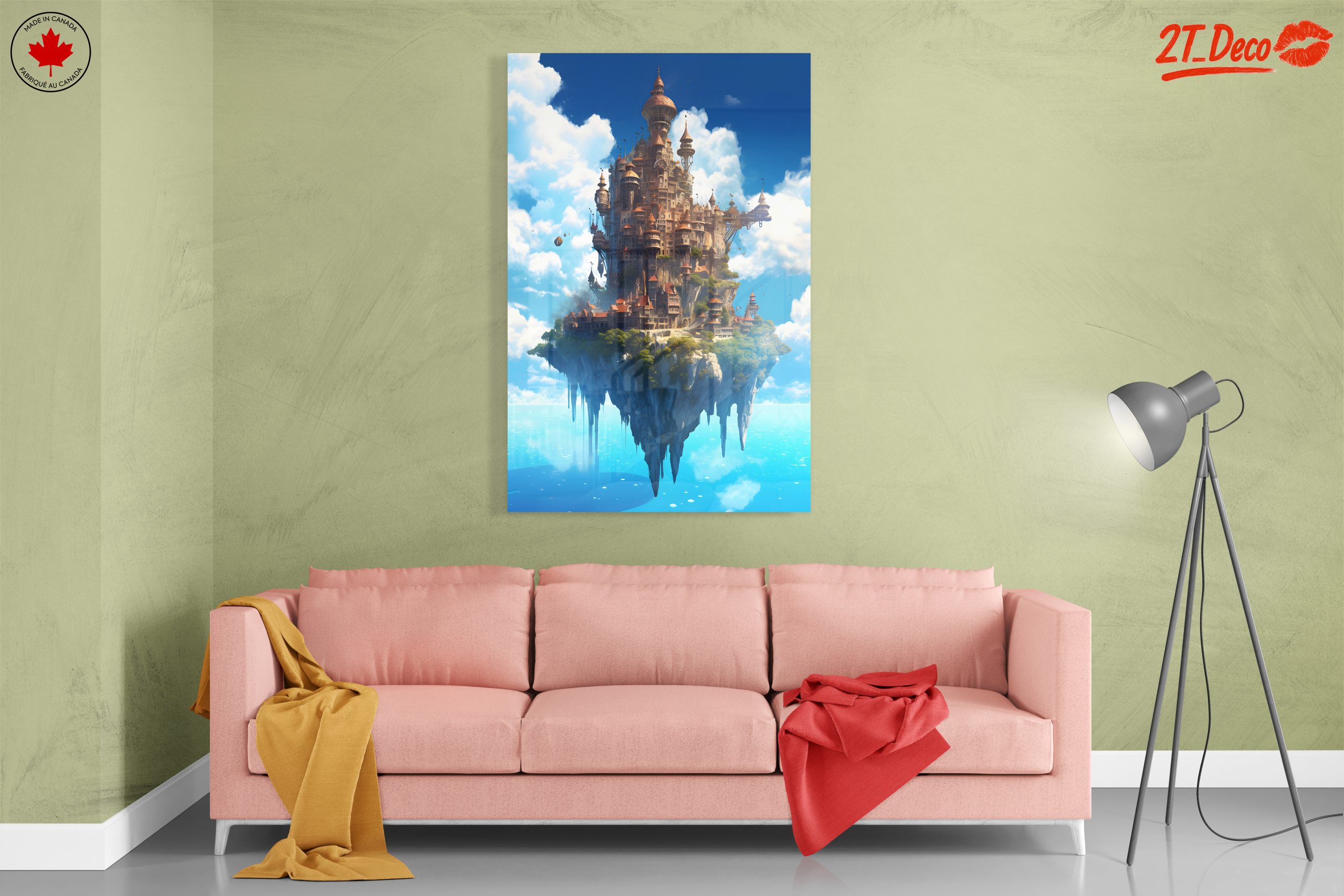 Floating Fantasy City in the Sky - Image 7