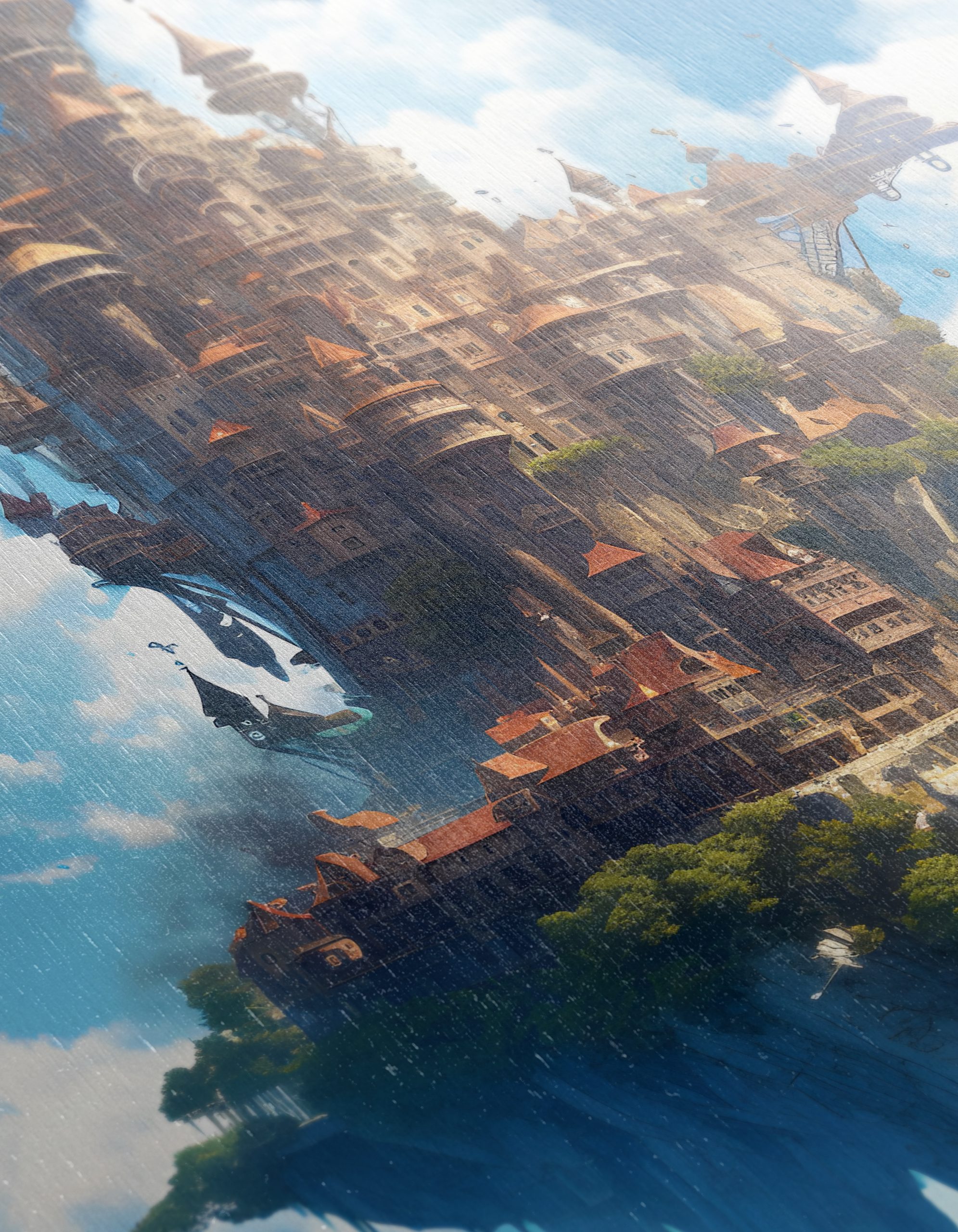Floating Fantasy City in the Sky - Image 12