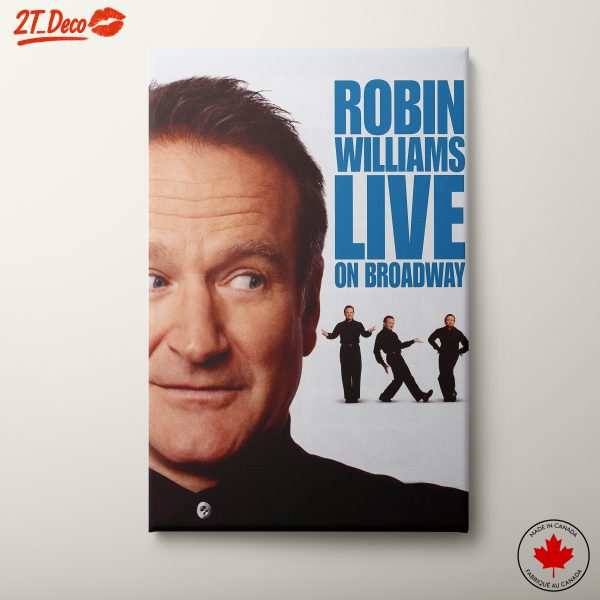 Robin Williams Live Broadway Comedy Artwork