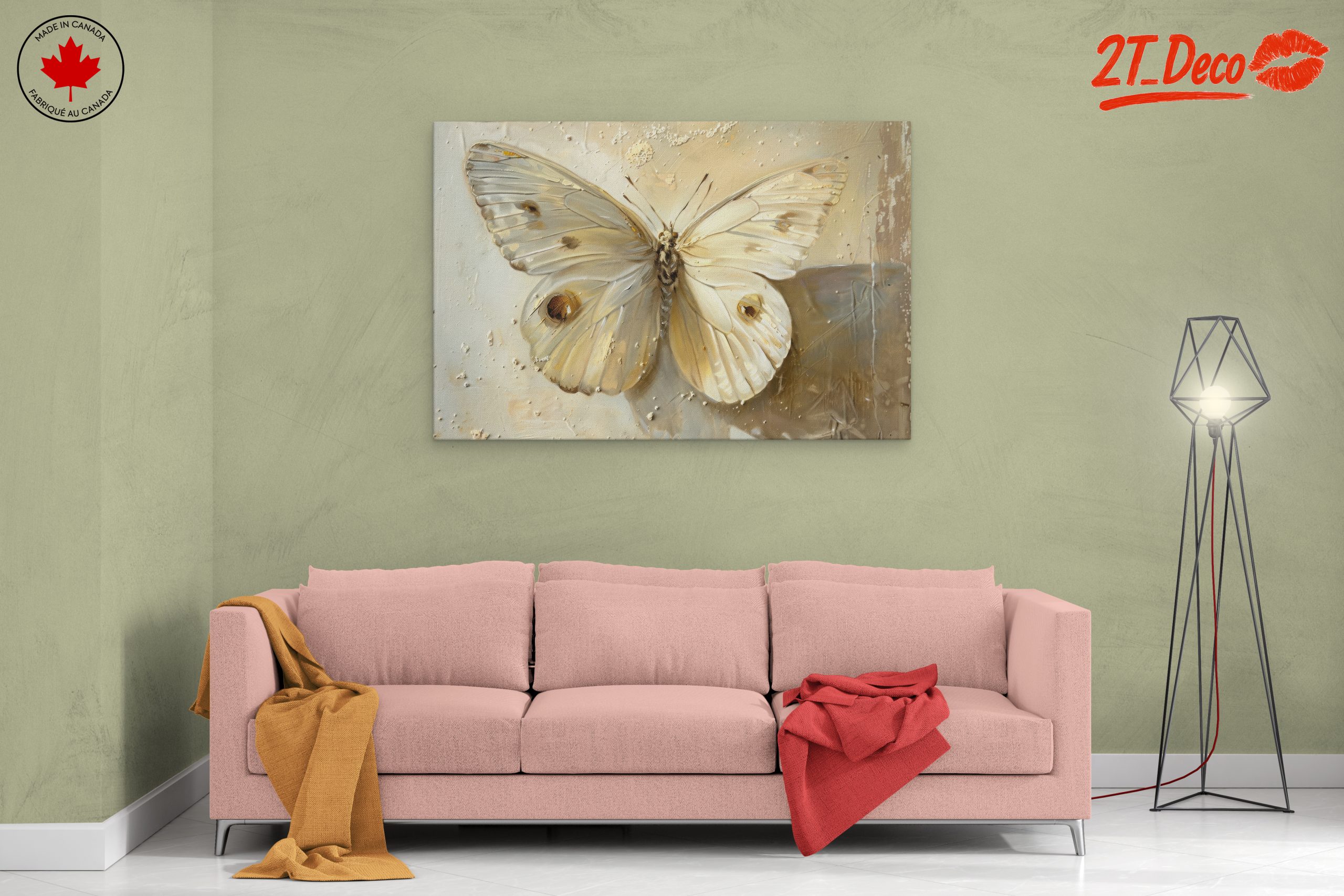 Elegant Butterfly Wall Art 2 - Image 2