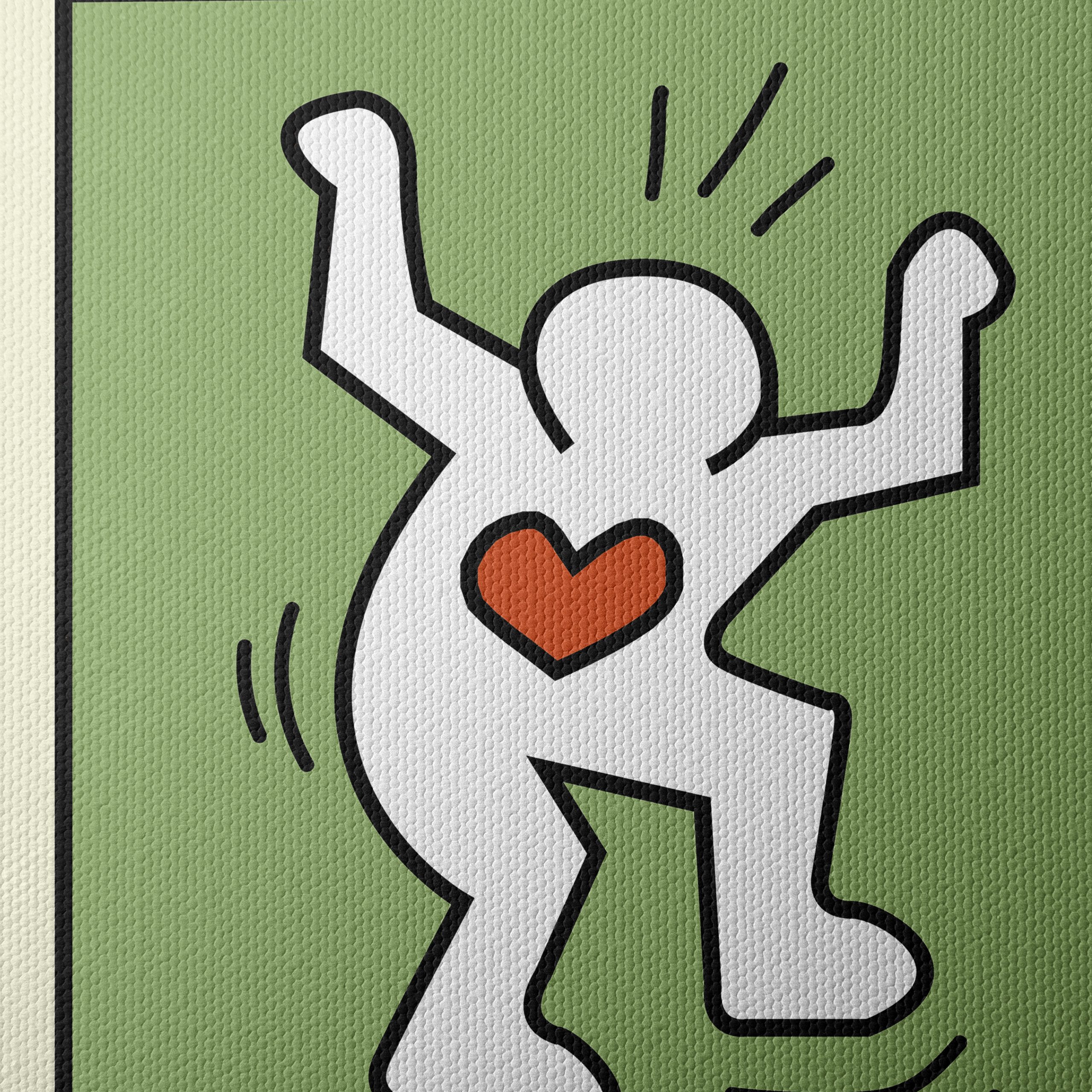 Playful Contemporary Pop Art with Heart - Image 4