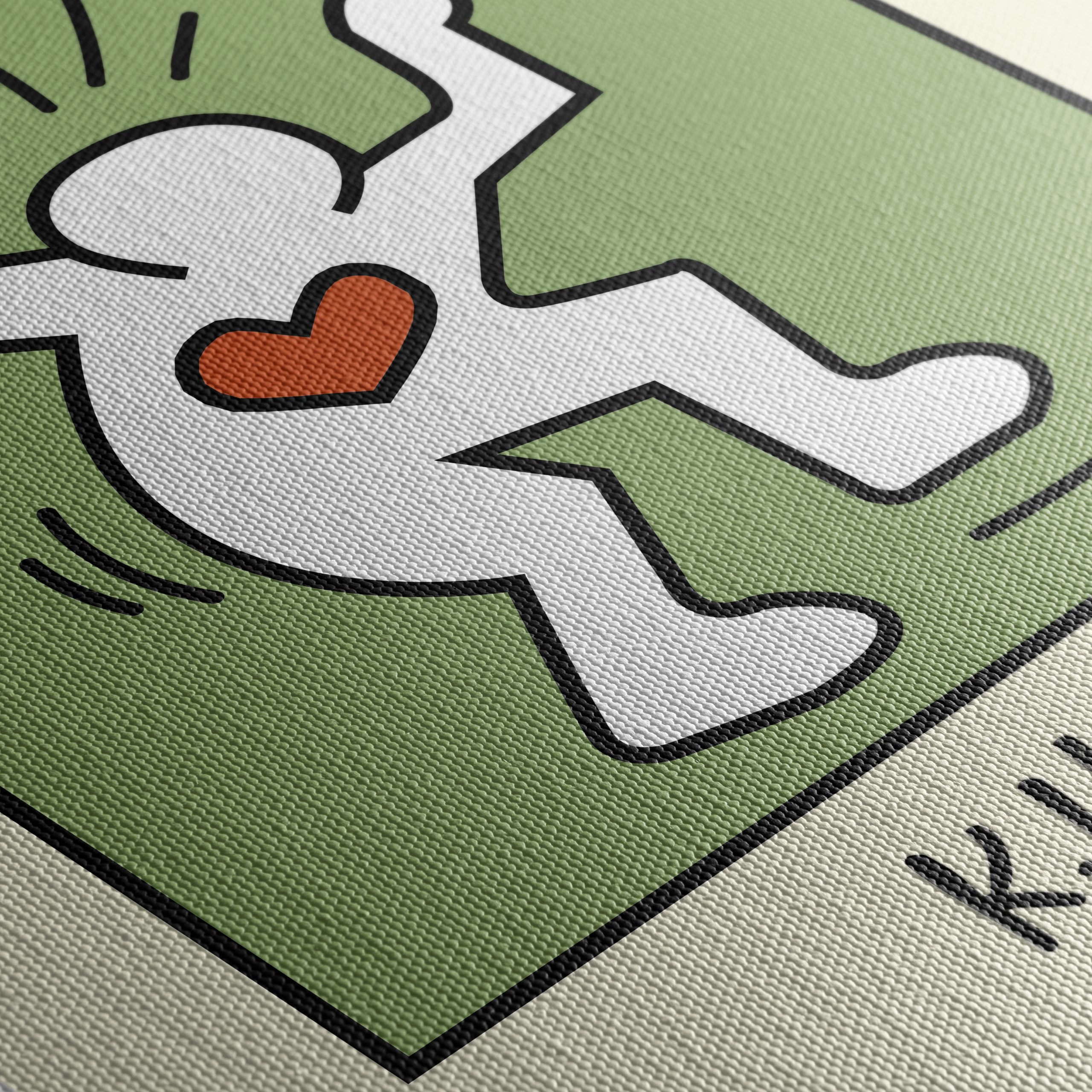 Playful Contemporary Pop Art with Heart - Image 5