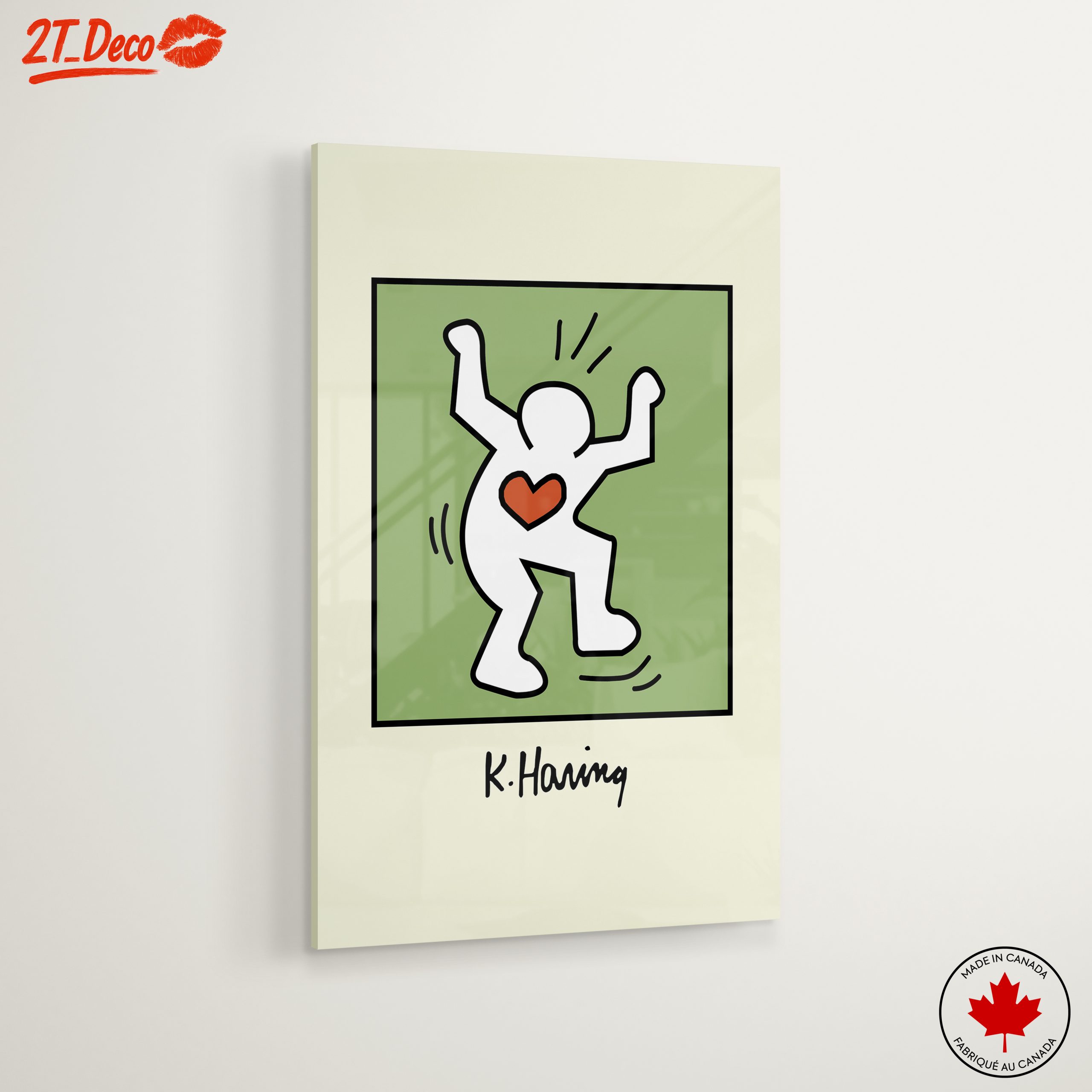 Playful Contemporary Pop Art with Heart - Image 6
