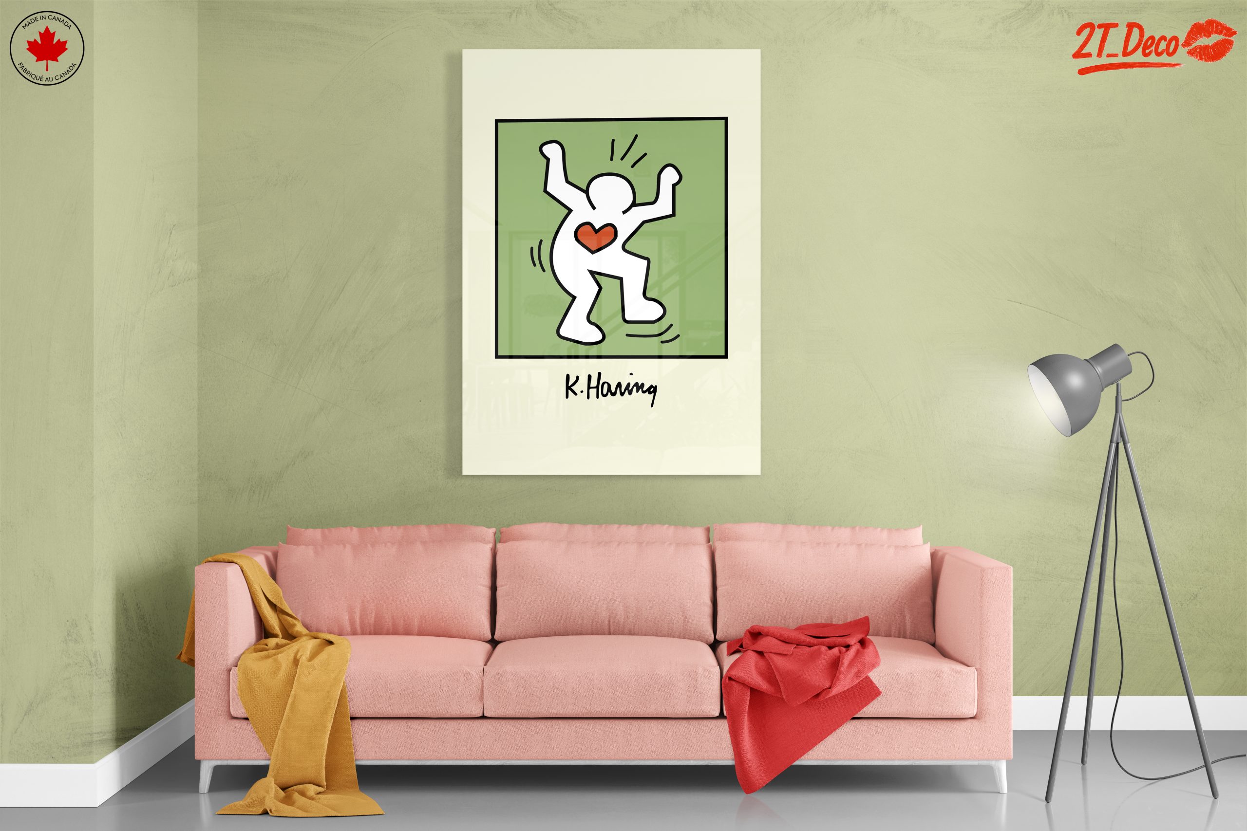 Playful Contemporary Pop Art with Heart - Image 7