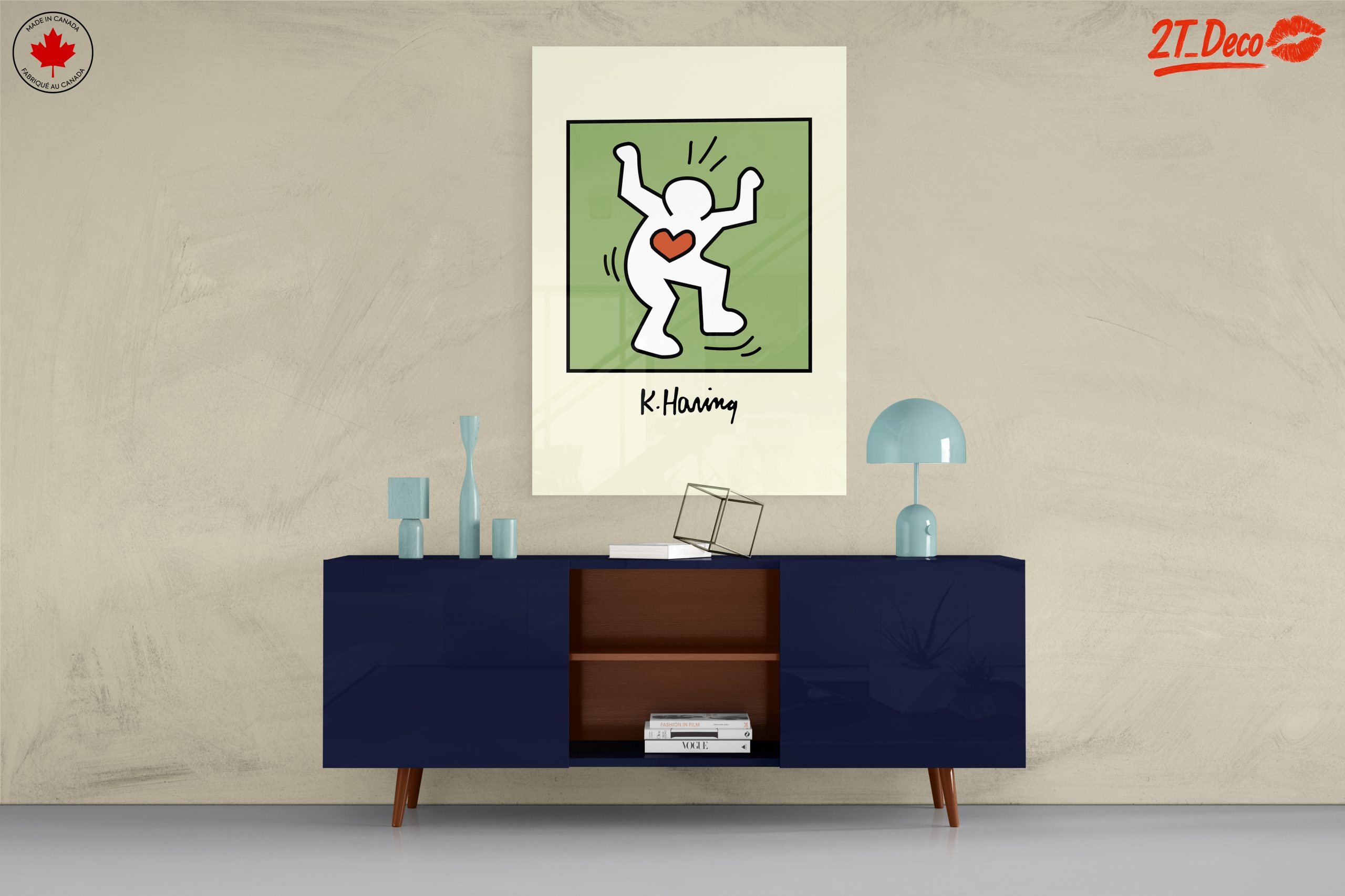 Playful Contemporary Pop Art with Heart - Image 8