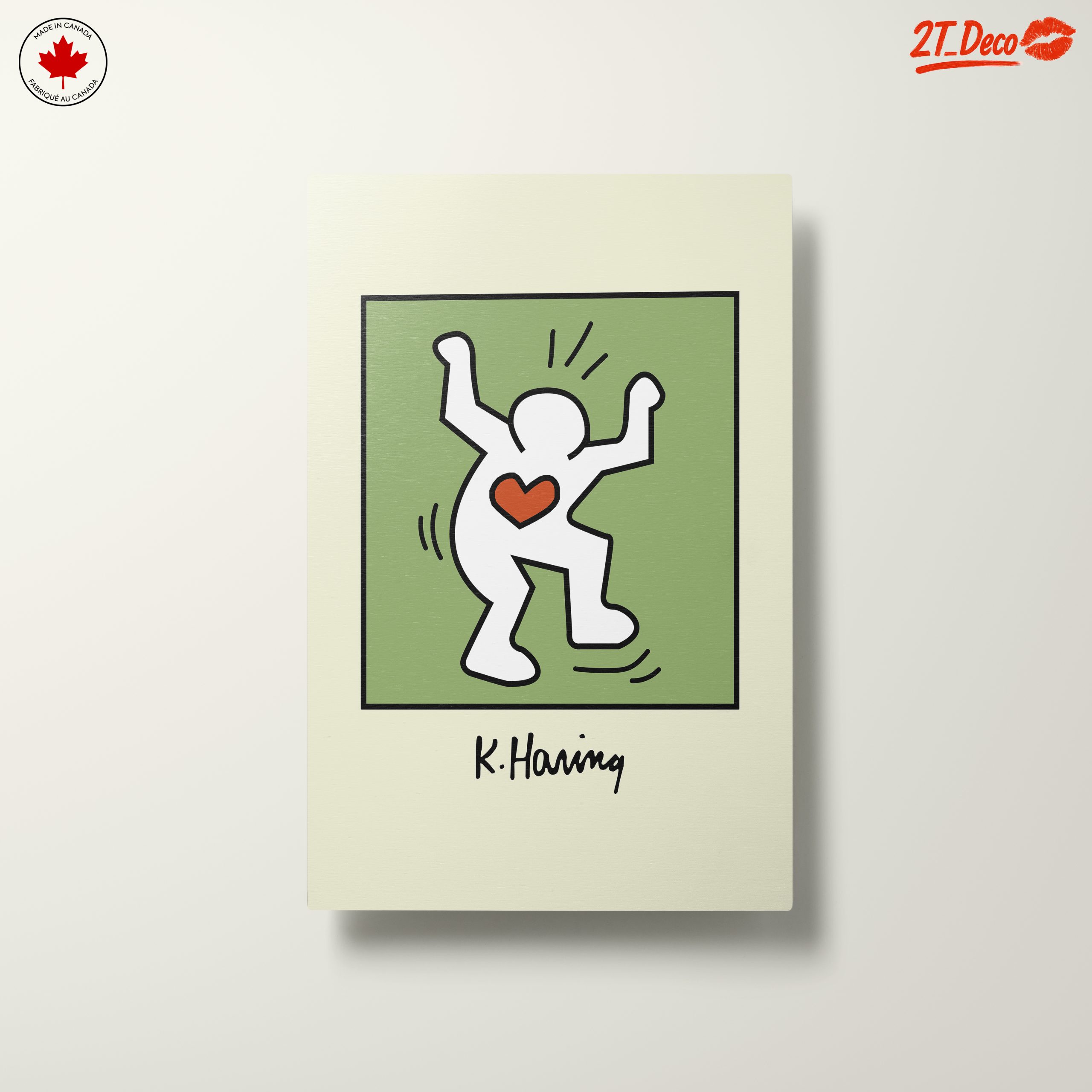 Playful Contemporary Pop Art with Heart - Image 10