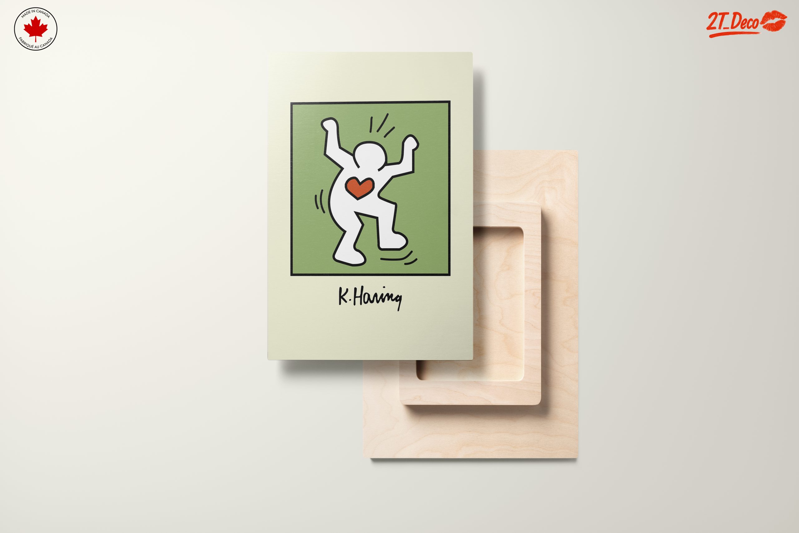 Playful Contemporary Pop Art with Heart - Image 11