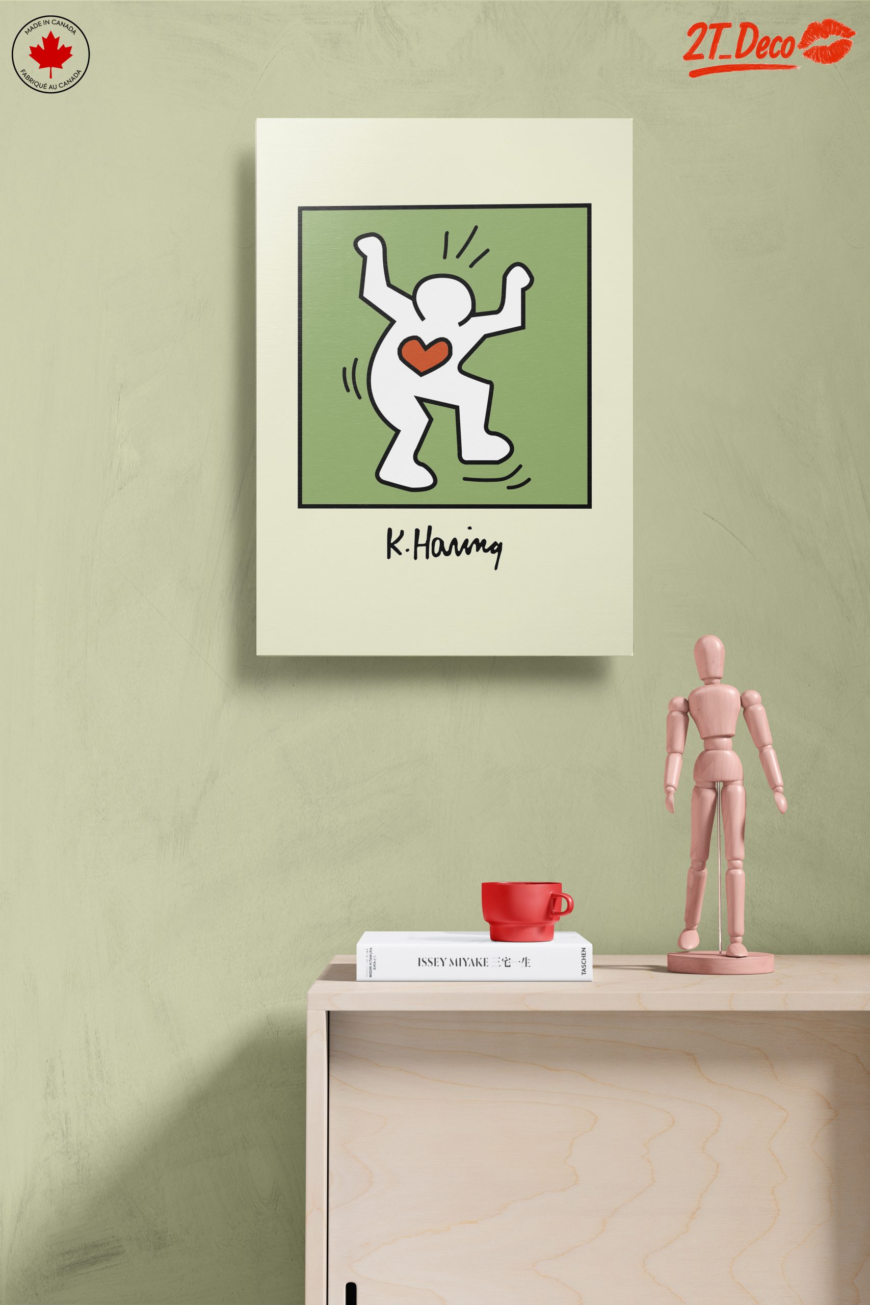 Playful Contemporary Pop Art with Heart - Image 14
