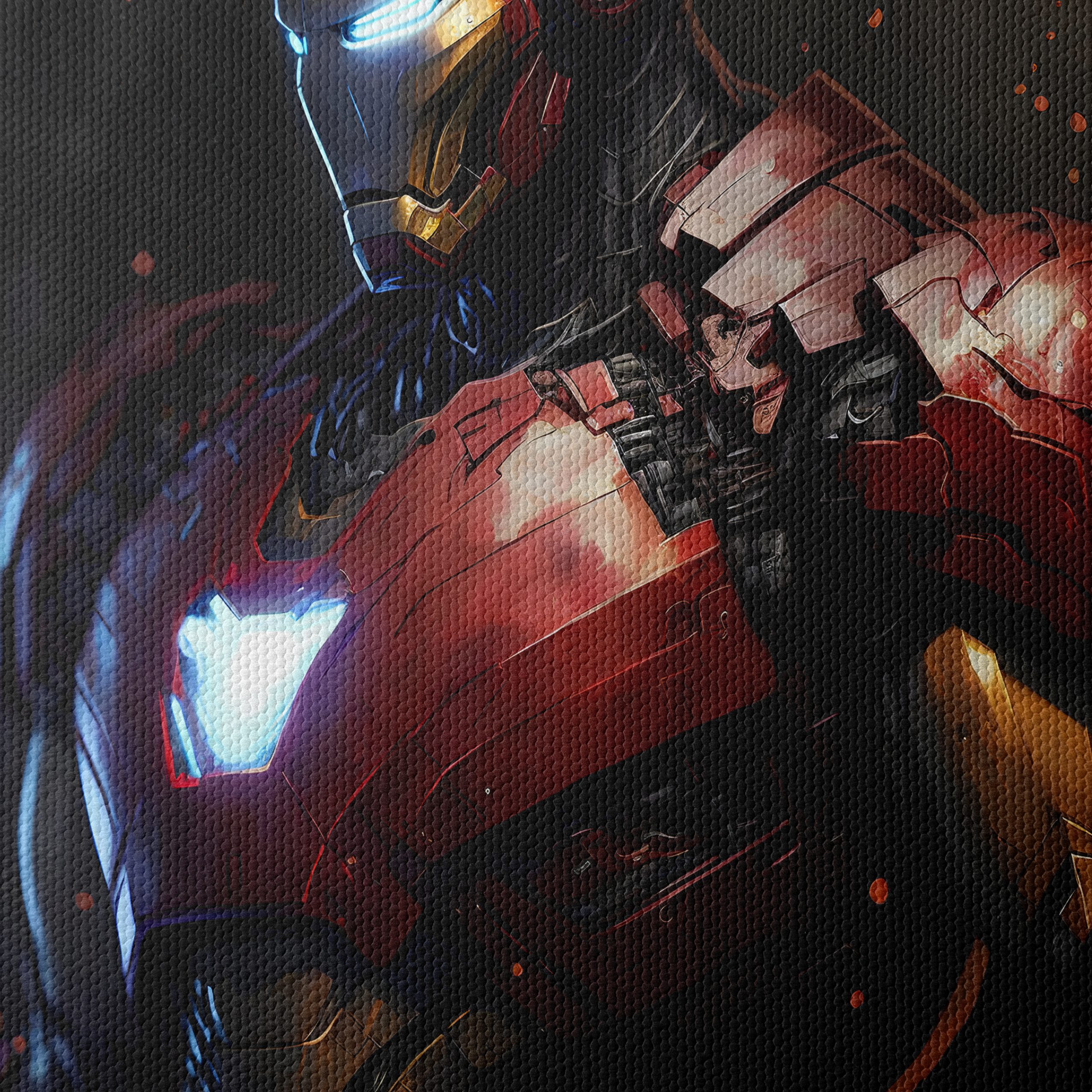 Dynamic Iron Character Art - Image 4