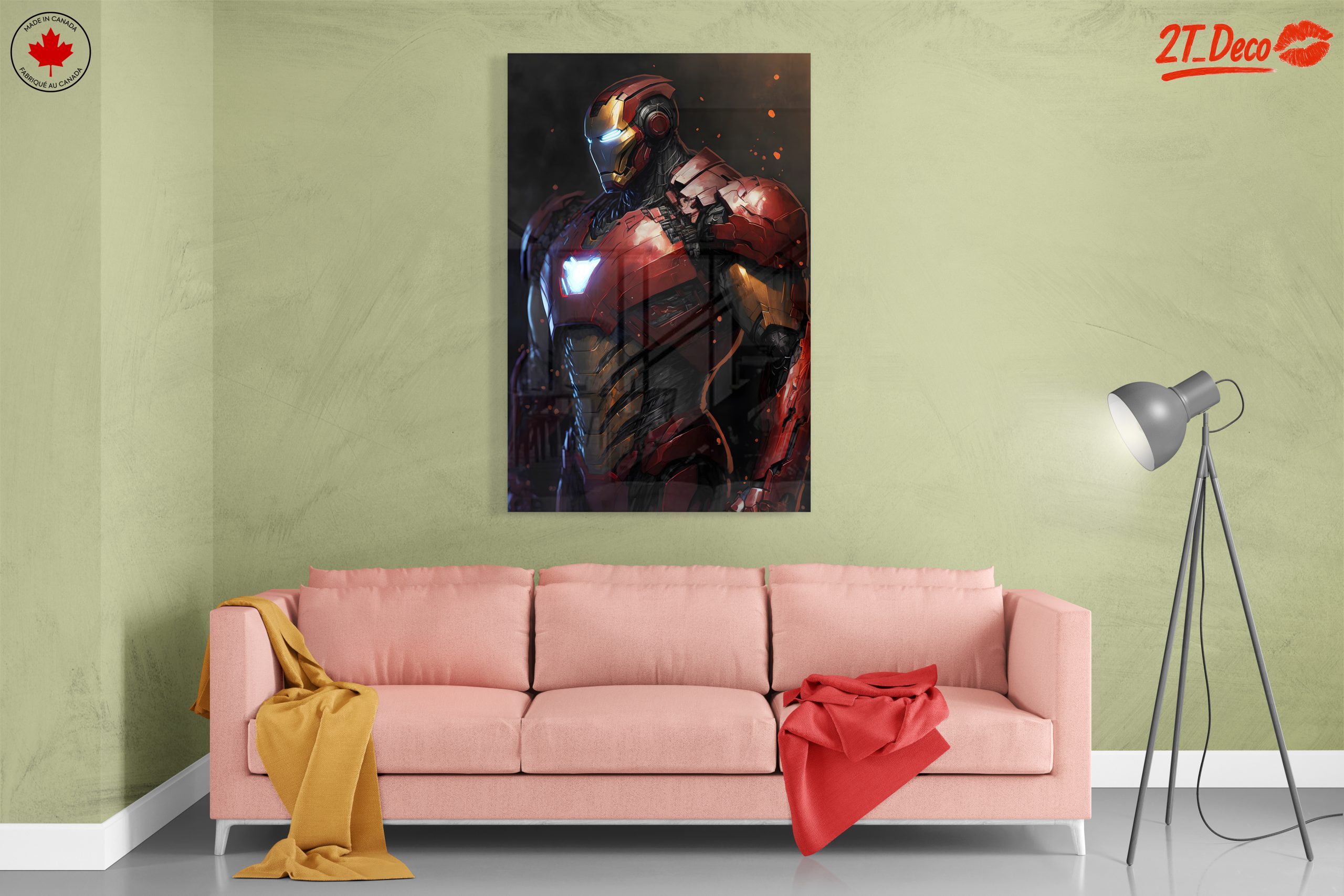 Dynamic Iron Character Art - Image 7