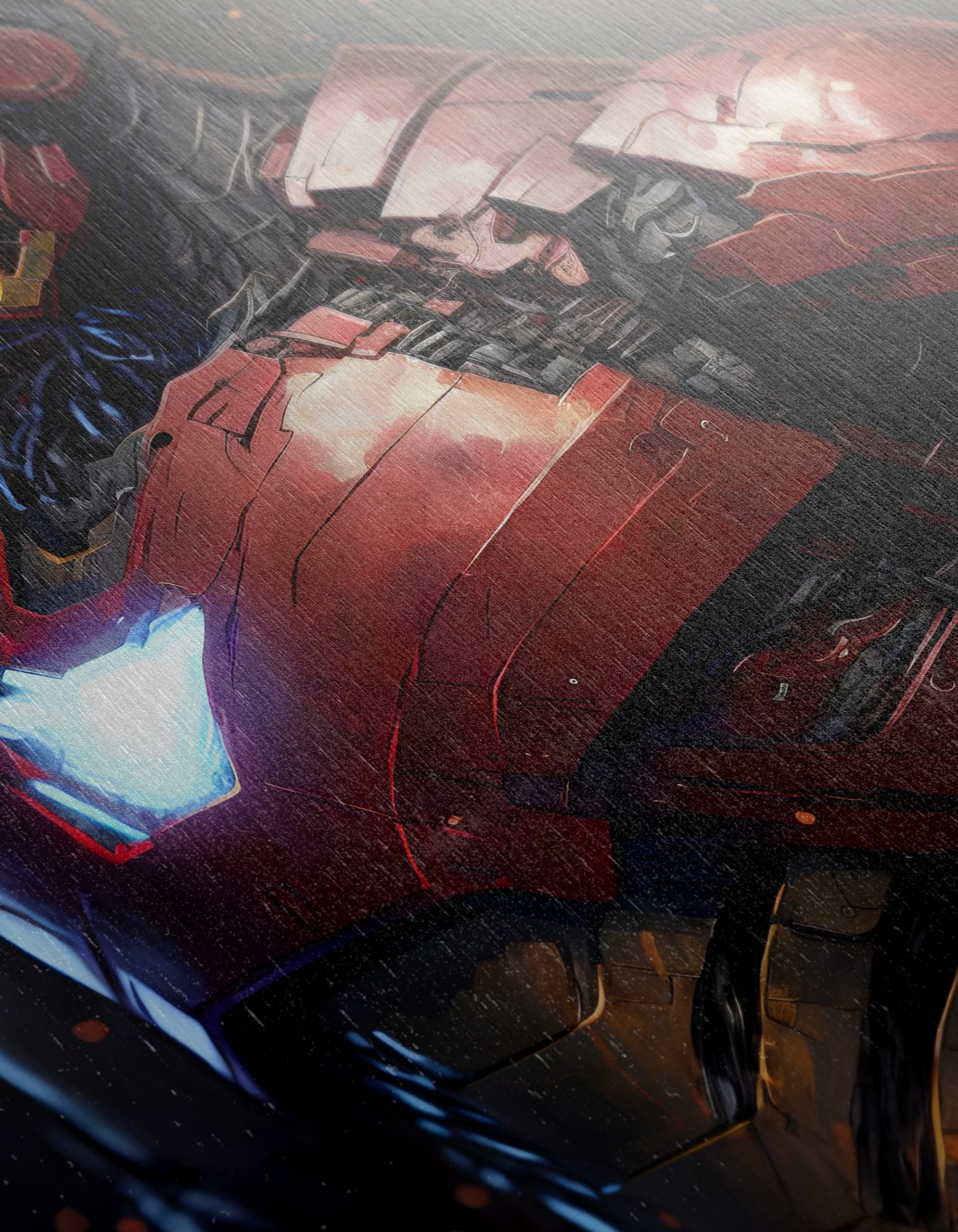 Dynamic Iron Character Art - Image 12