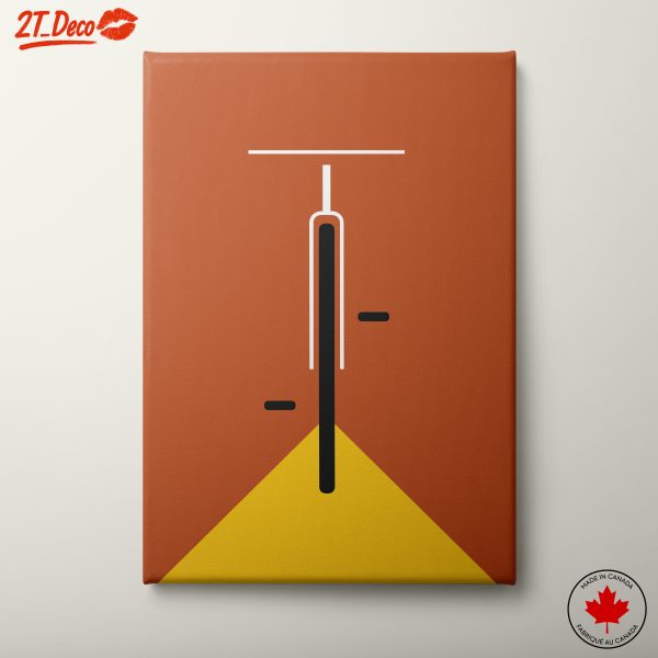 Geometric Minimalist Artwork Featuring Bold Shapes