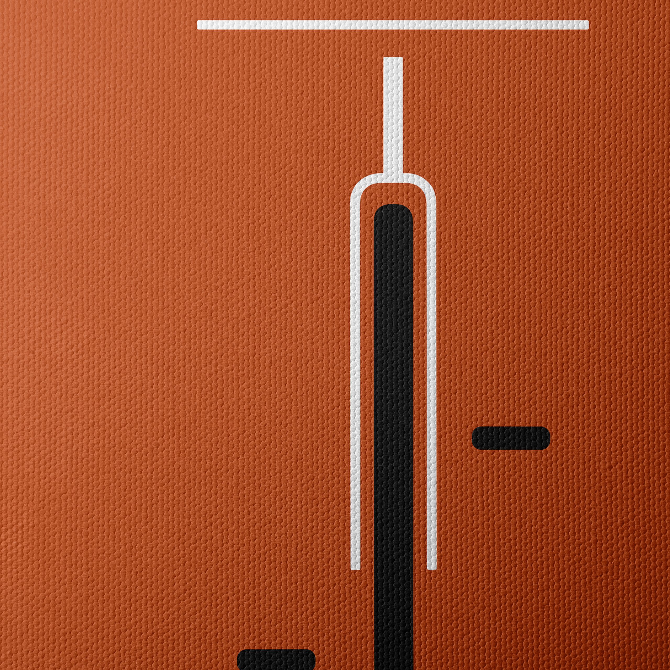 Geometric Minimalist Artwork Featuring Bold Shapes - Image 4