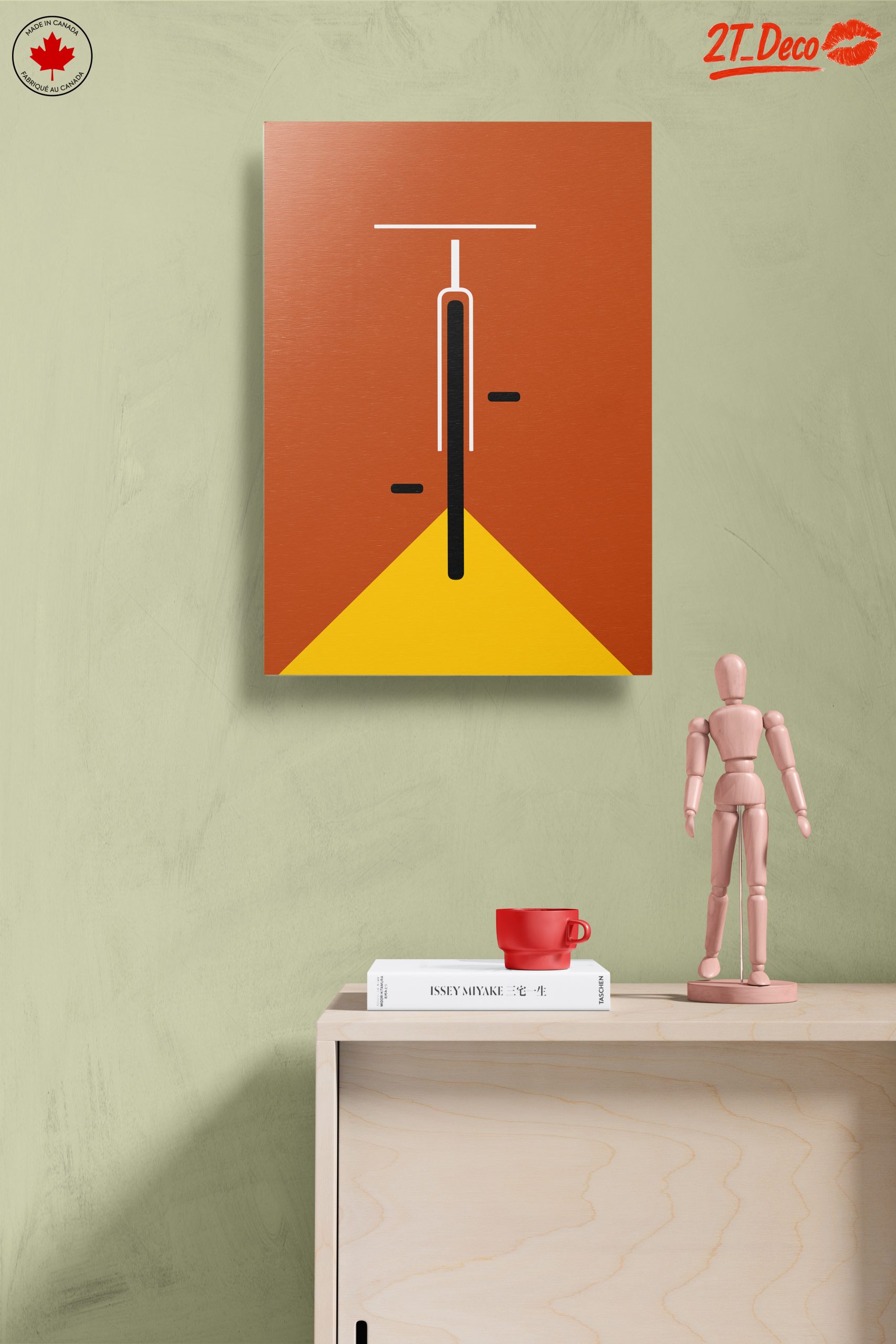Geometric Minimalist Artwork Featuring Bold Shapes - Image 14