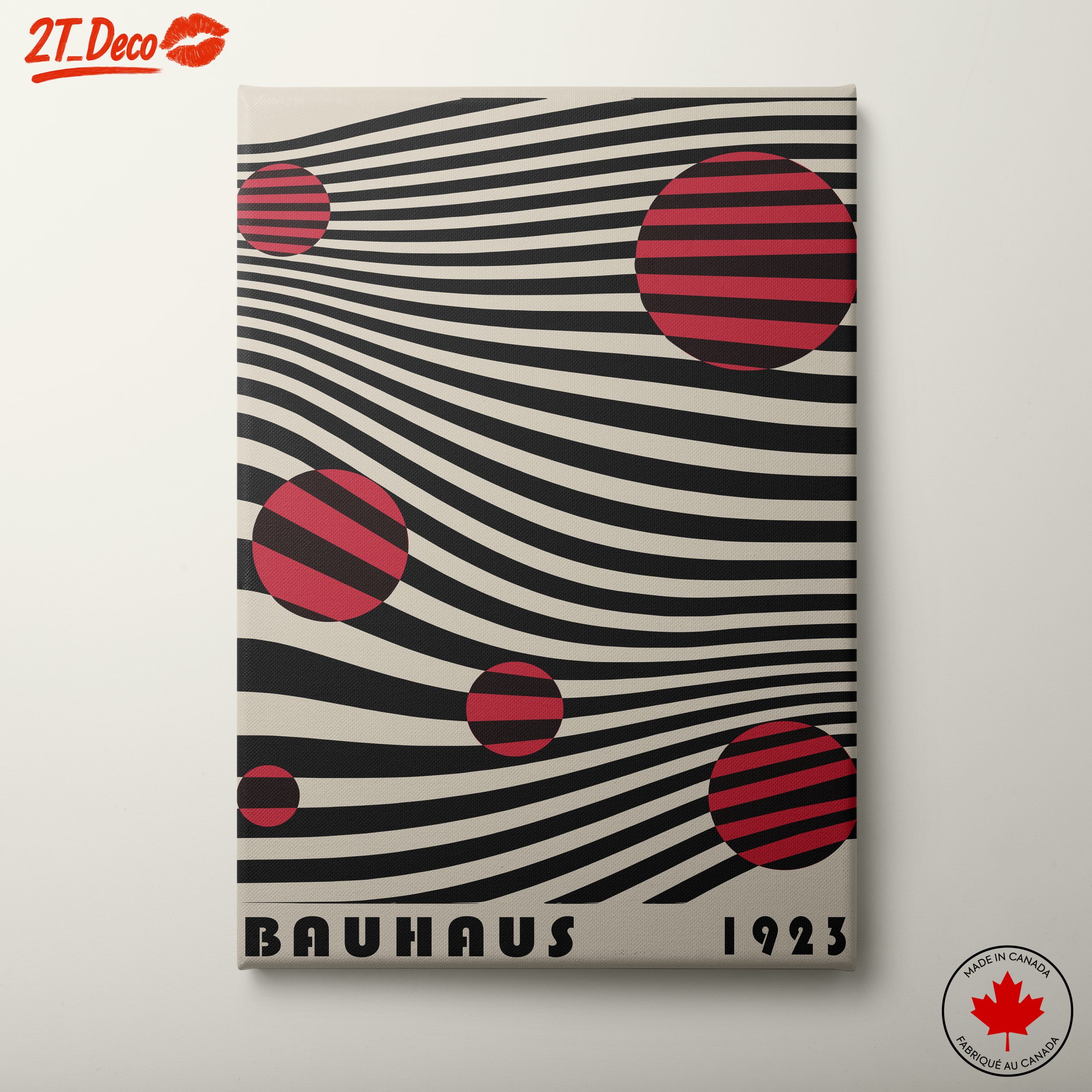 Bauhaus Style Abstract Art