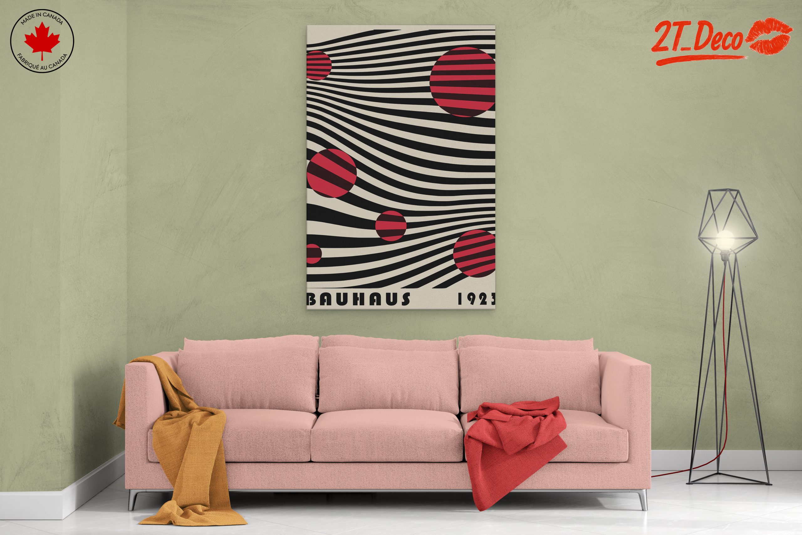 Bauhaus Style Abstract Art - Image 2