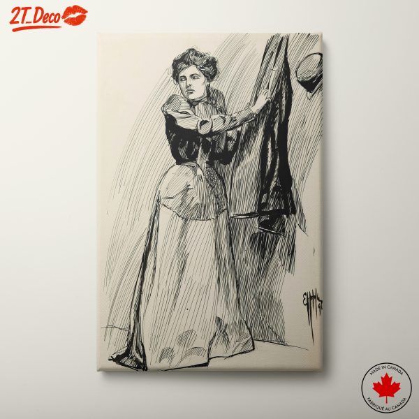 Elegant Historical Portrait of a Woman