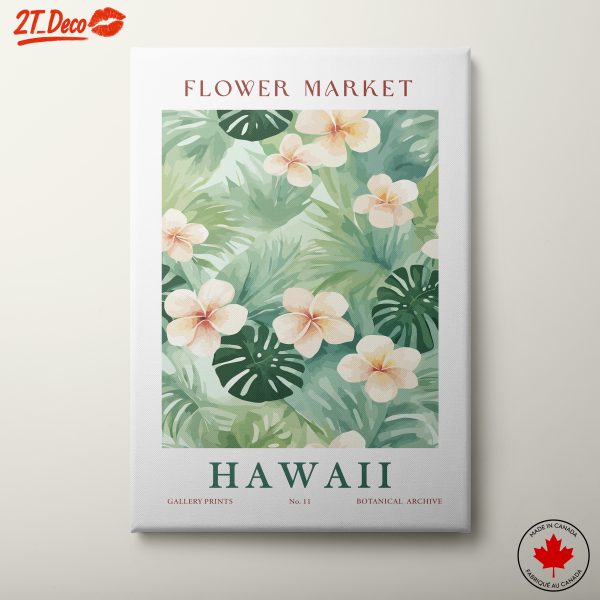 Hawaiian Floral Arrangement Art